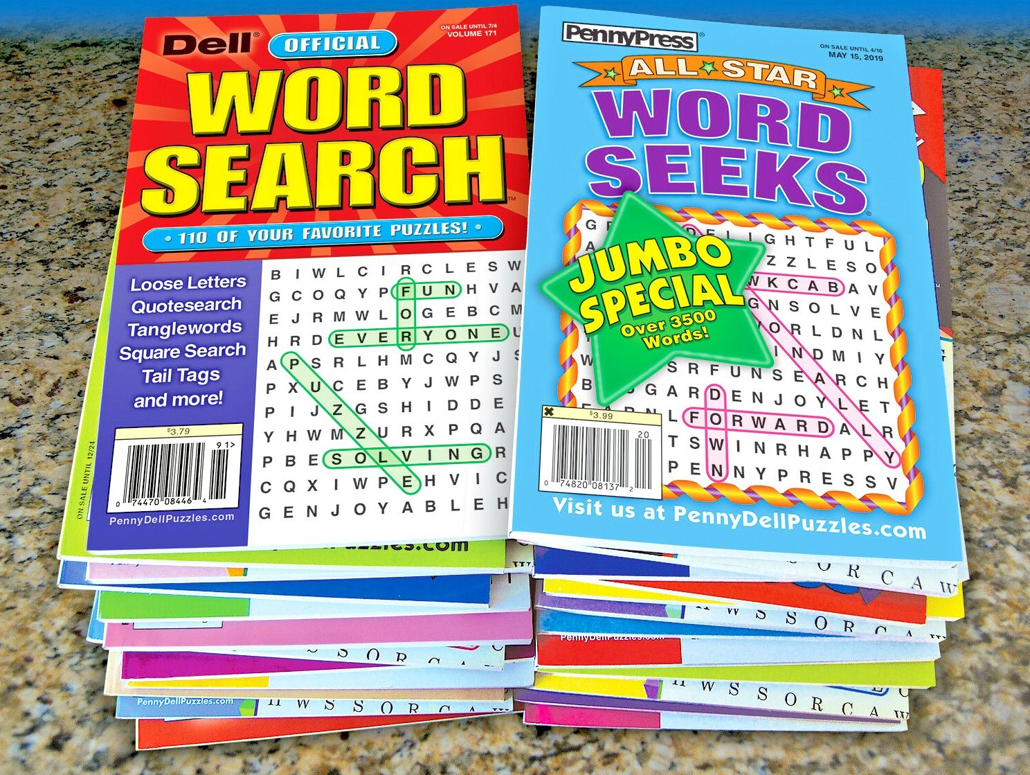 Penny Press/Dell Word Seek Pack 24