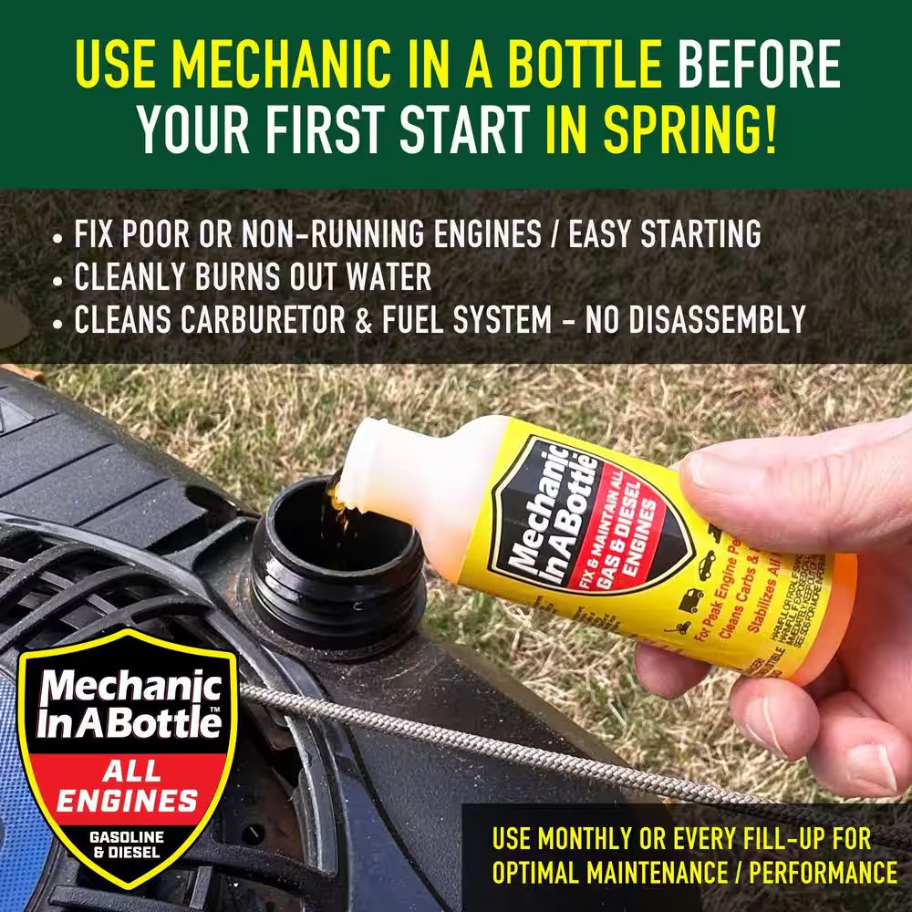 Mechanic in a Bottle Gas & Diesel Fuel Treatment 16 oz.