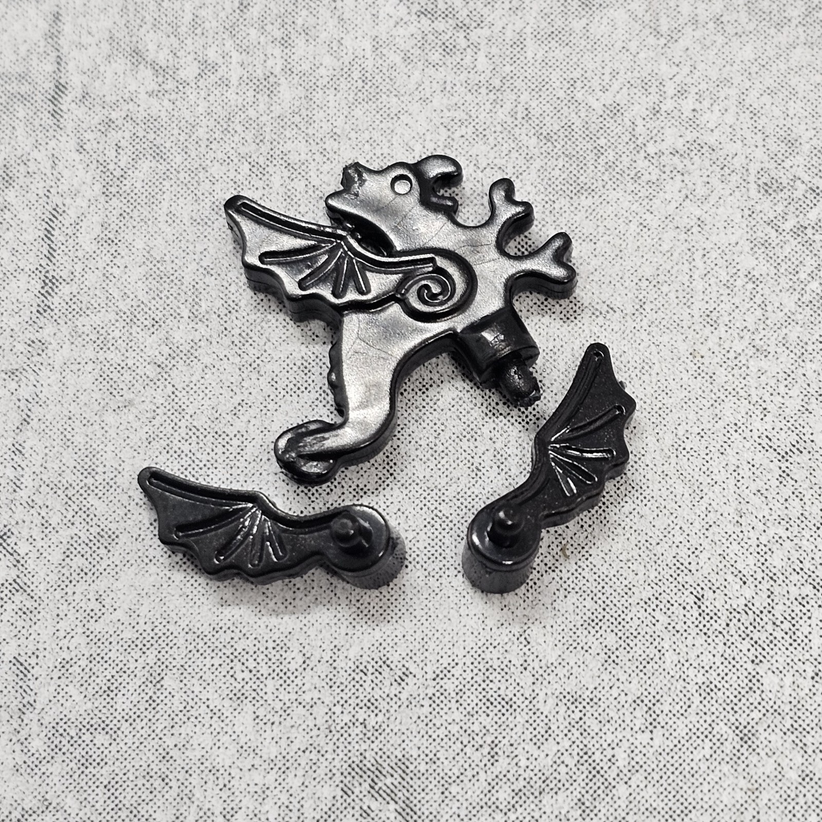 5pack Black Dragon Plume For Helmets Blocks Accessories for Minifigures C9ymf2