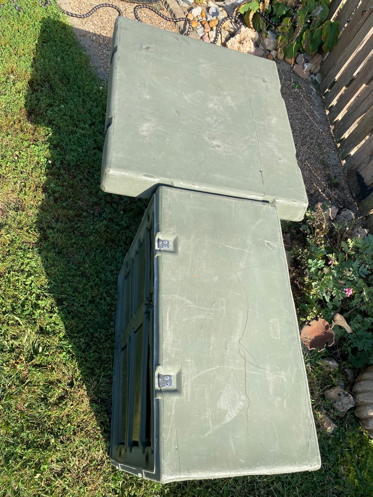 Hardigg US Military Surplus Portable Green Field Desk