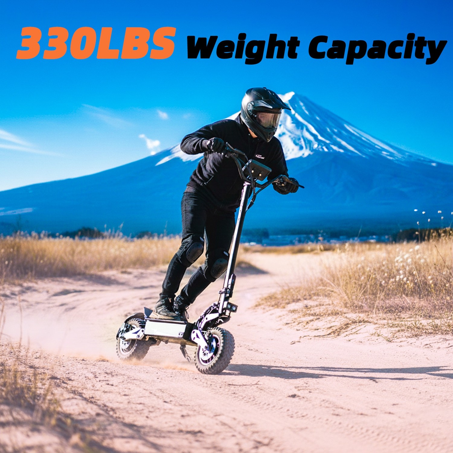 5000W Electric Scooter for Adults 55Miles 50MPH Off-Road Tire Fast E-Scooter NFC