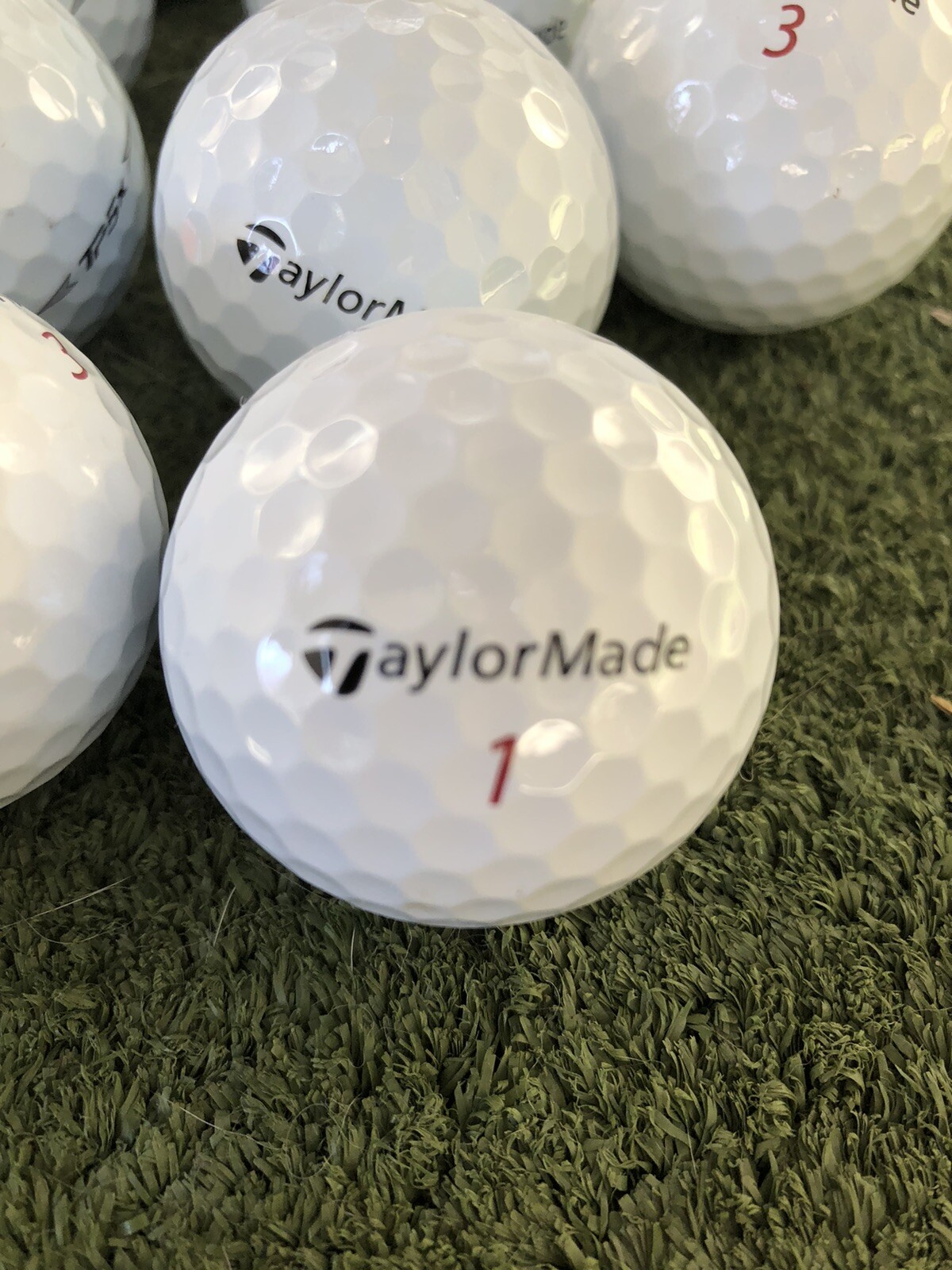 50 TaylorMade TP5 / TP5X 4A (AAAA) Grade Used Golf Balls - FREE SHIPPING