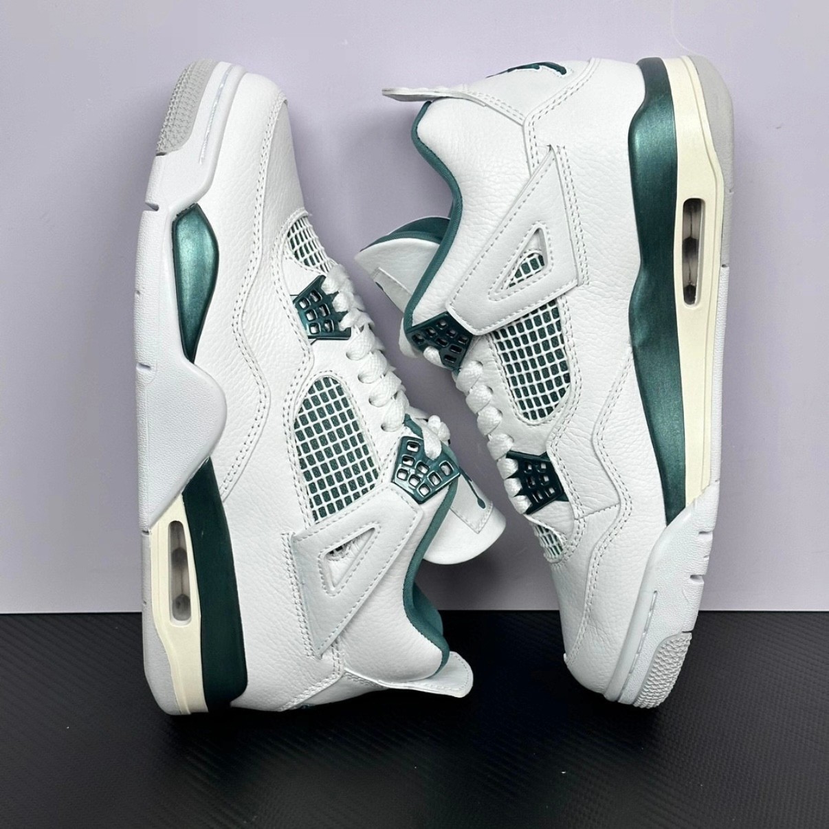 Nike Air Jordan 4 "Oxidized Green" Retro Men's Mid Top Basketball Shoes