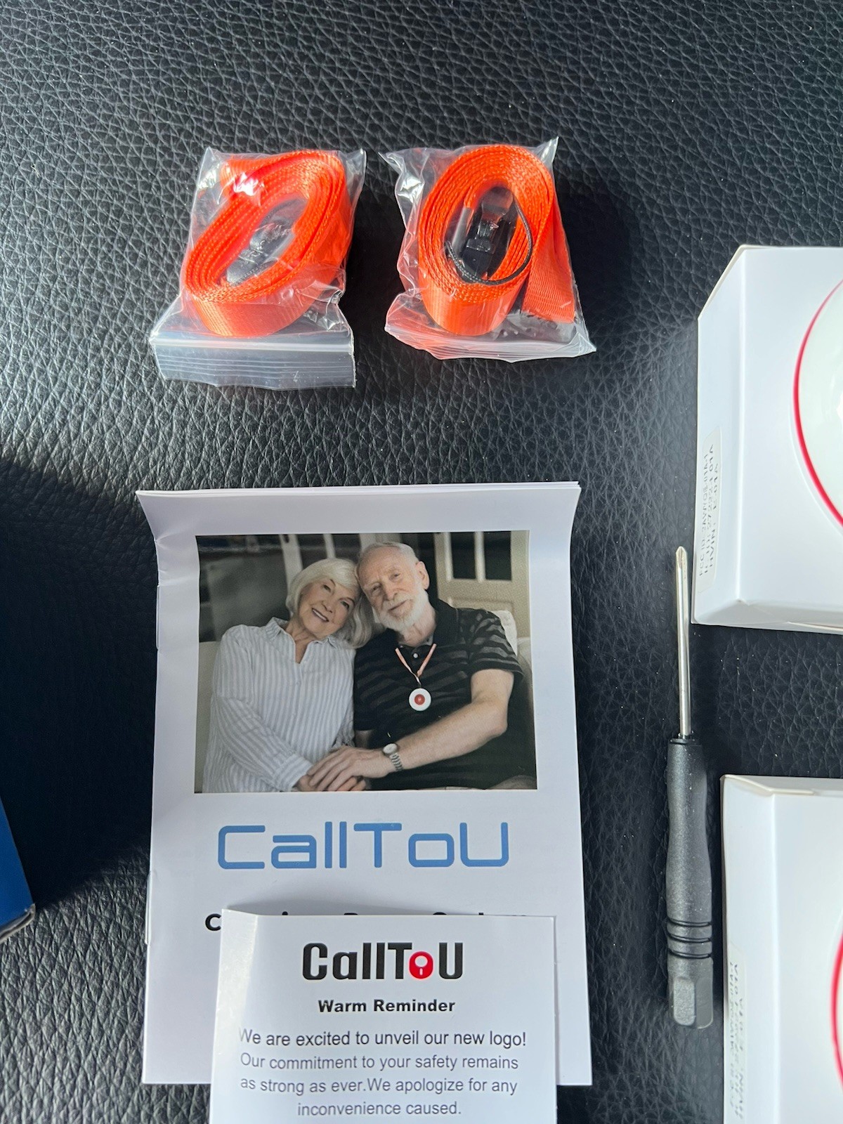 Call To U-2 Wireless Caregiver Pager System-with 2 SOS Buttons and 2 Receivers