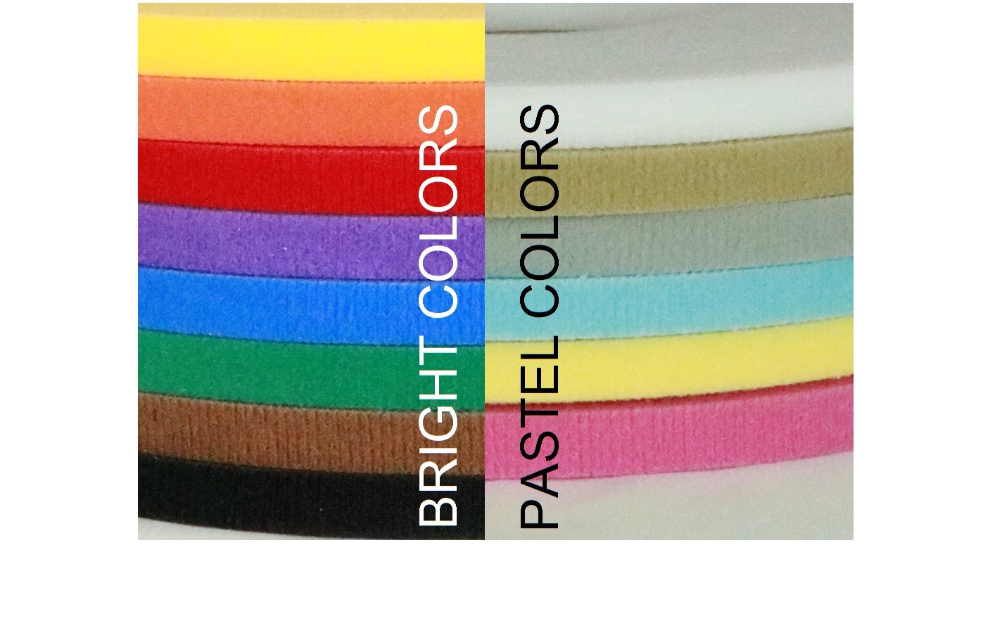 Ultra thin VELCRO® brand hook&loop tape double sided Widths: 3/4'', 1", & 1 1/2"