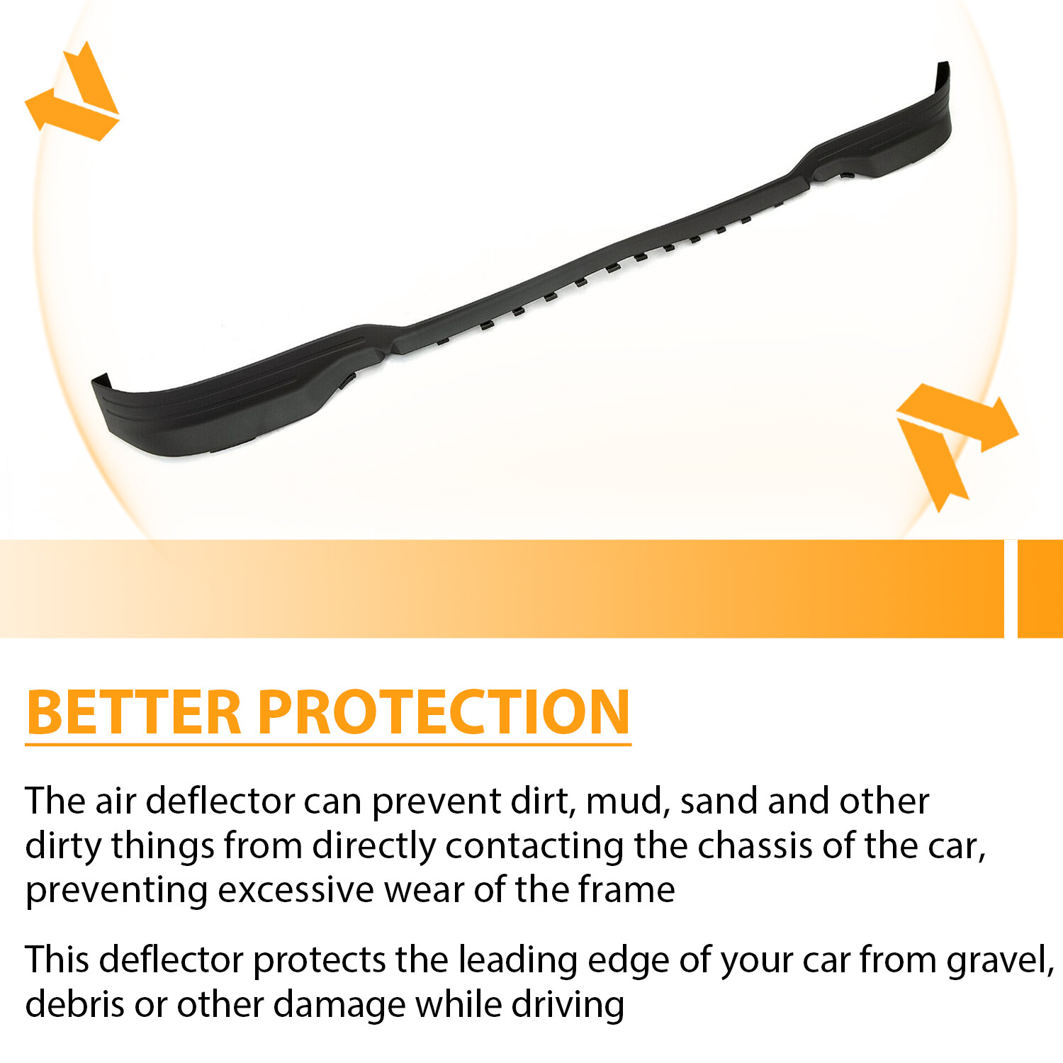 Lower Valance Air Dam Deflector For 2014-2015 Chevrolet Silverado 1500 Front