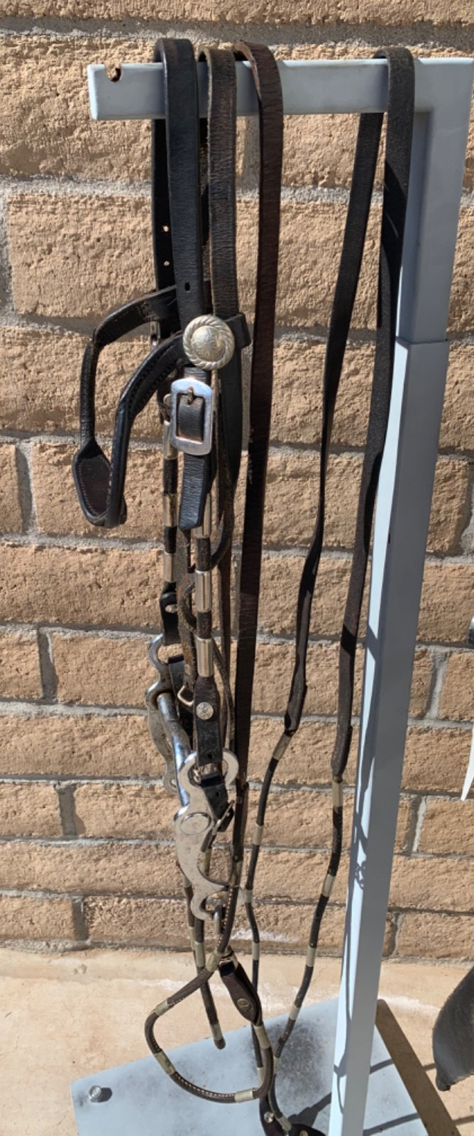 Vintage Western Pony Saddle 12" w/Taps Poco Bueno Bridle Reins Tack Lot