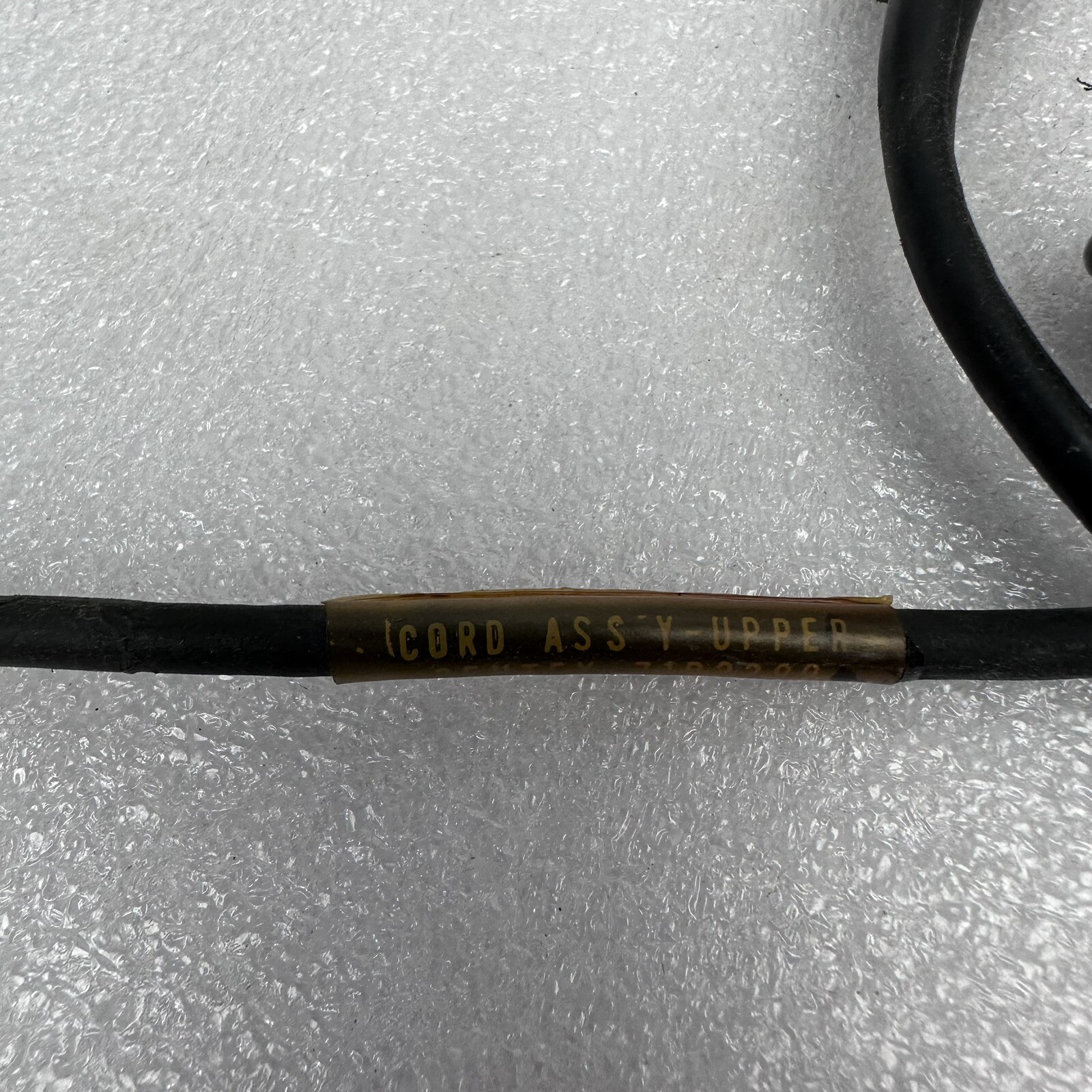 CVC Crewman Helmet VIC-3 Communication Cable w/ U229 Military Radio Bailout Plug