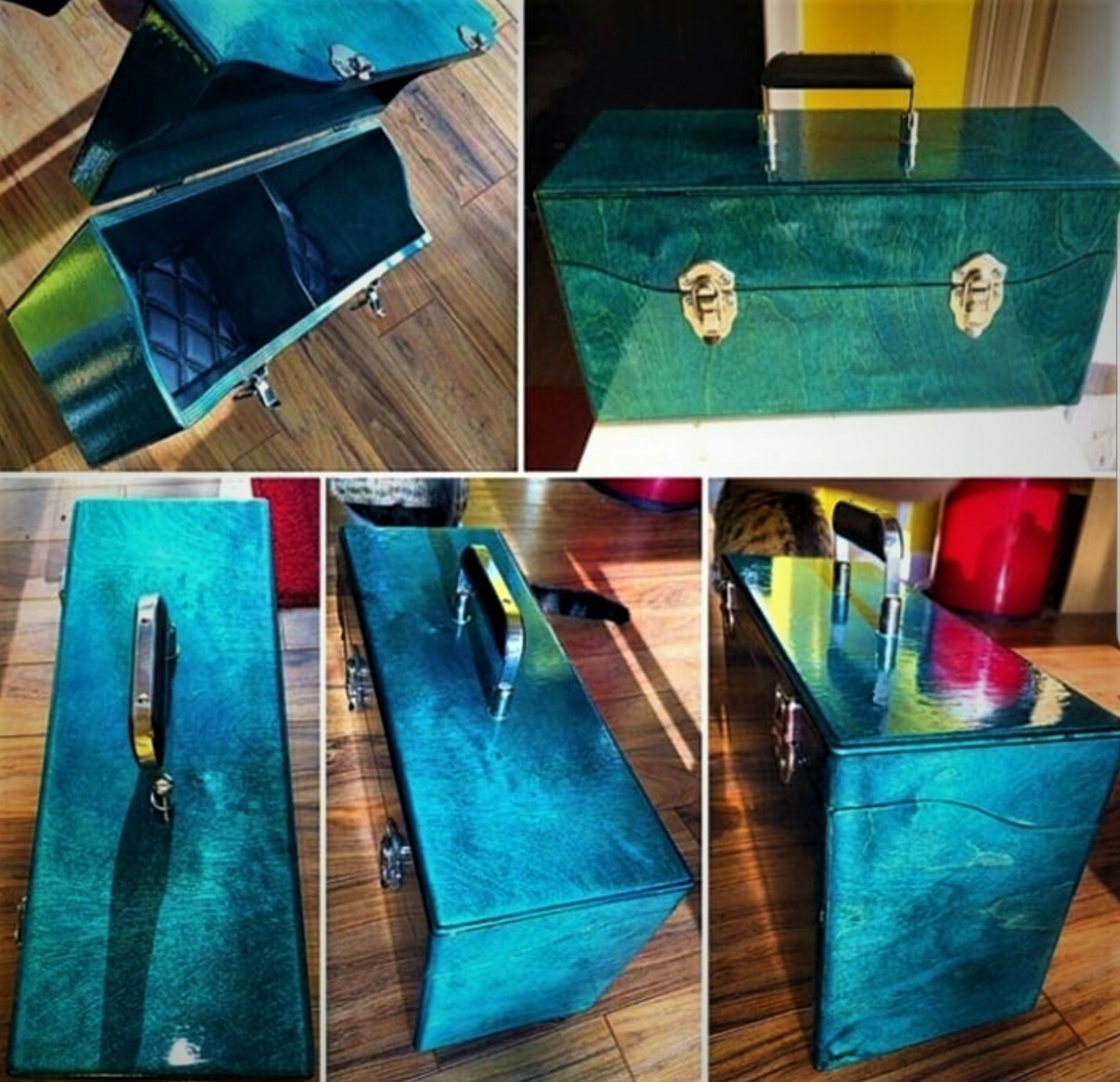 Keda Dye Wood Stain Kit Has 5 Wood Paint Colors For Timber Coloring and Finish