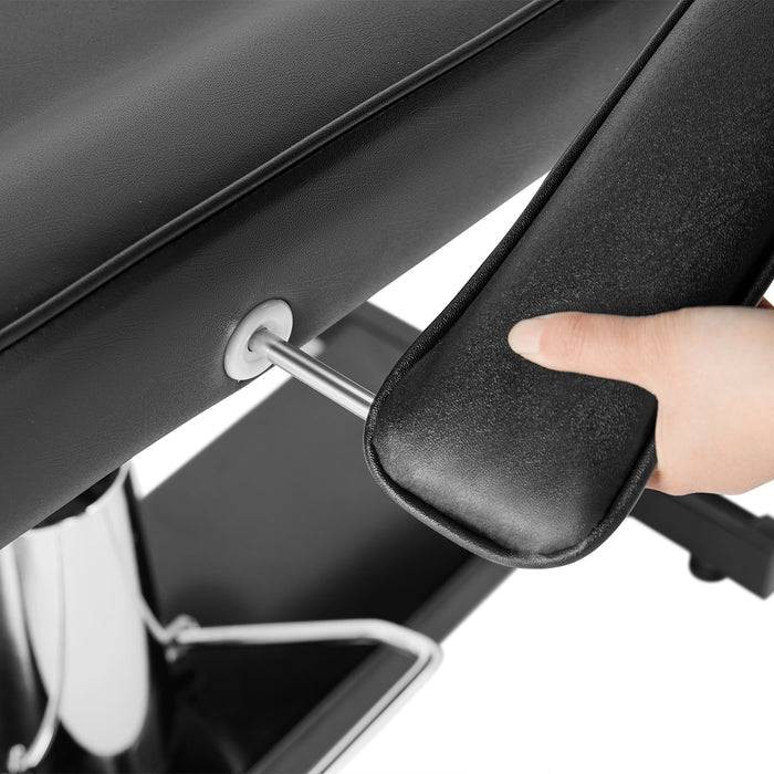 Professional 360° Swivel Tattoo Bed Tattoo Hydraulic Chair 5" Height Adjustable