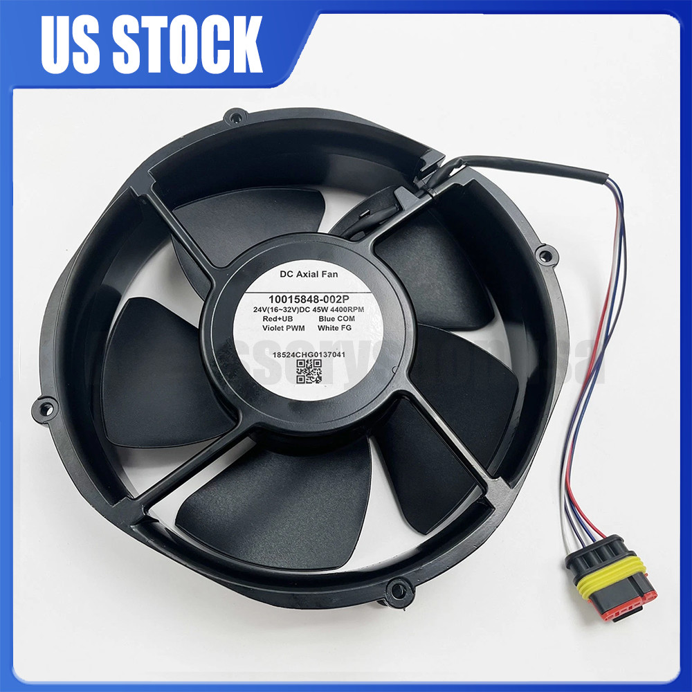 DC Axial Fan 24VDC 45W 10015848-002P For DOMETIC RTX2000 Truck Air Conditioning