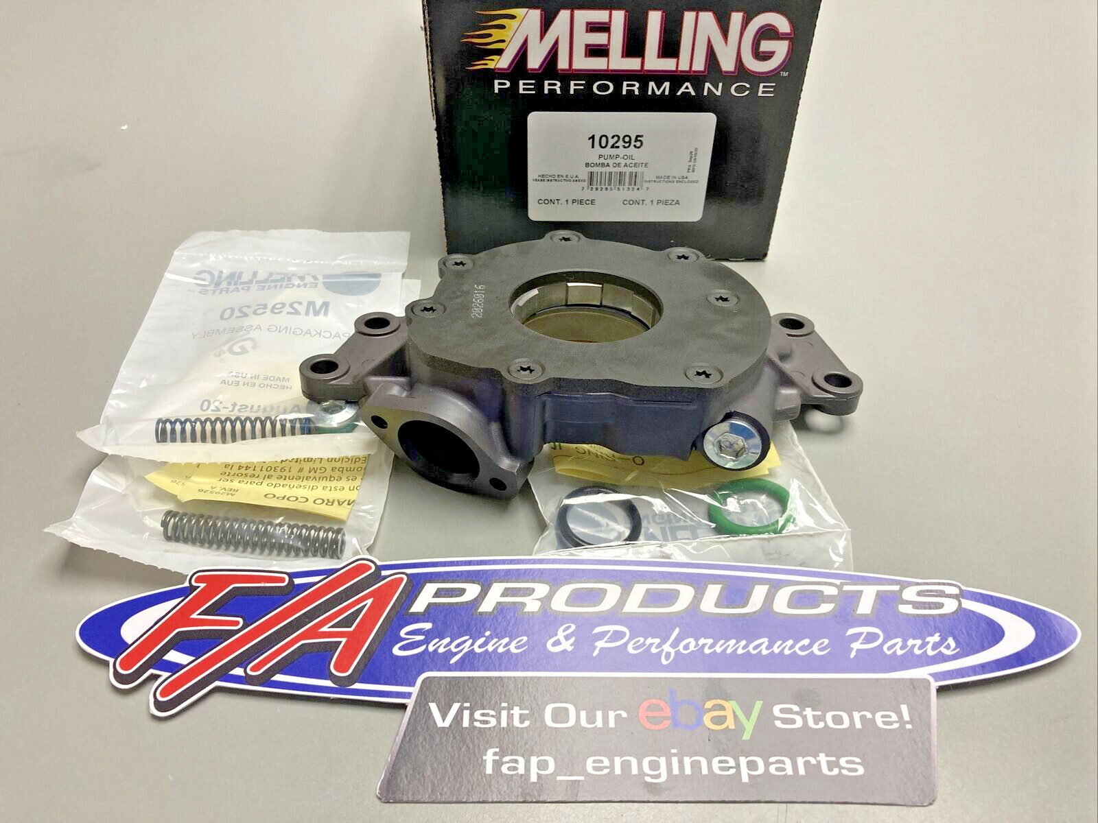 Melling M Select 10295 CHEVY LS LS1 LS2 LS3 High Pressure Performance Oil Pump