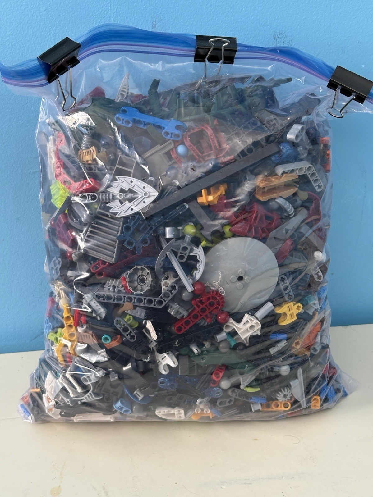 Assorted LEGO Bionicle Pieces