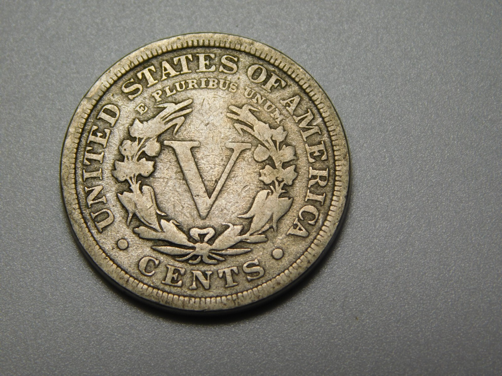 US COIN 1909 LIBERTY HEAD V NICKEL