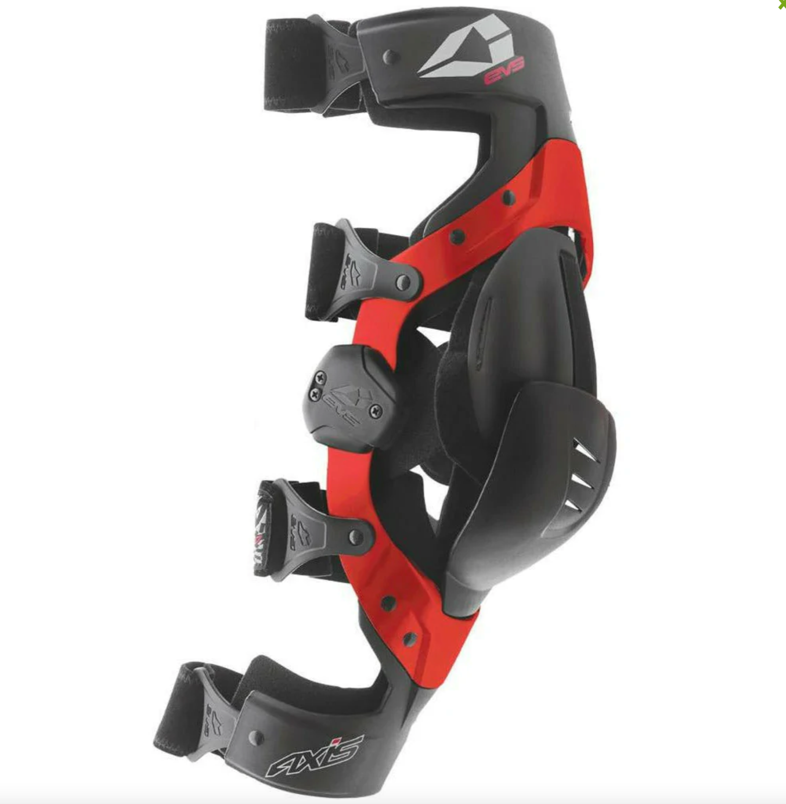 EVS AXIS SPORT KNEE BRACE XL RIGHT RED/BLK 212050-0137