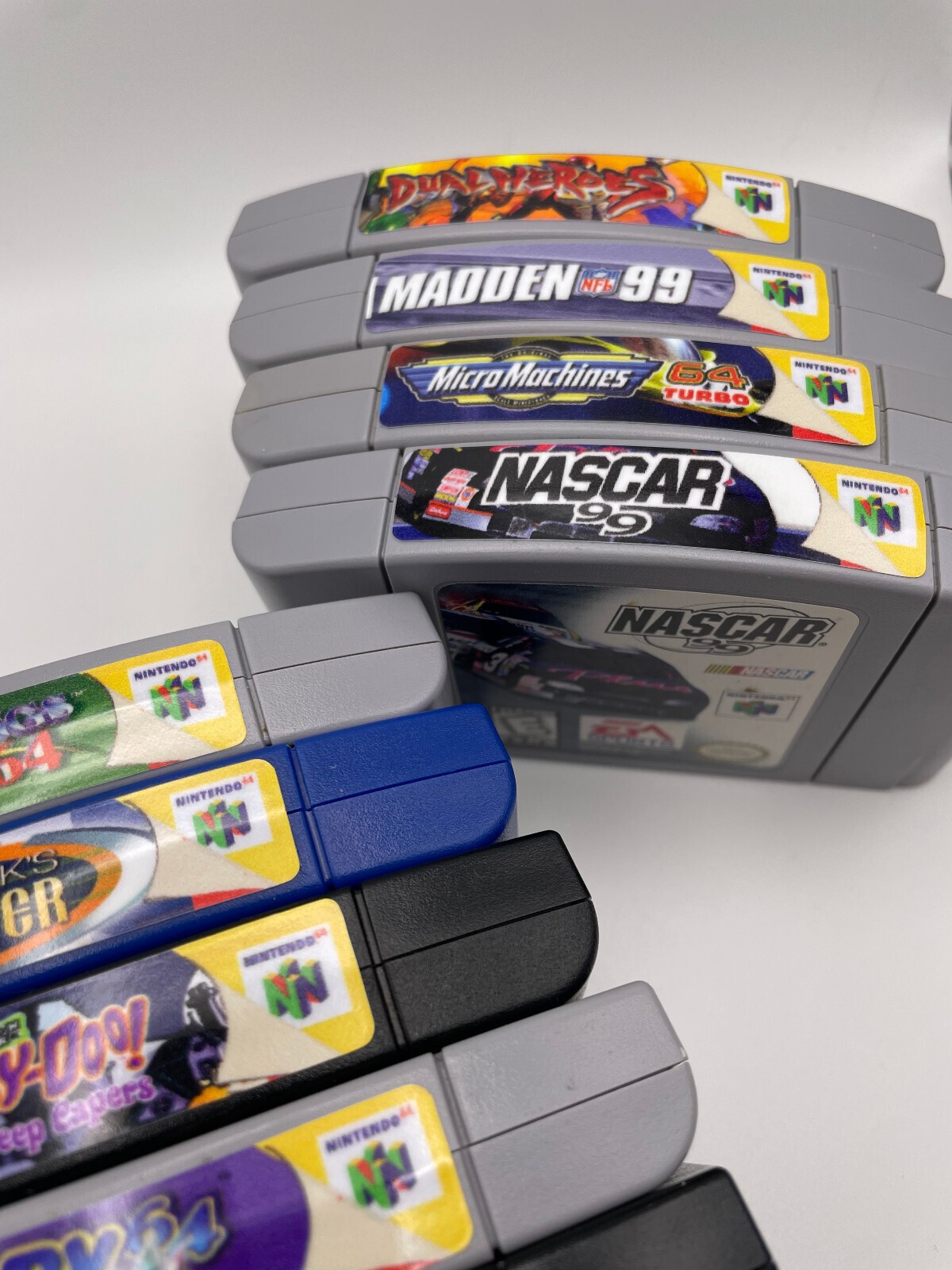 N64 Top End Labels For All 296 US Game Stickers + 215 Extras-Homeb. & Variants