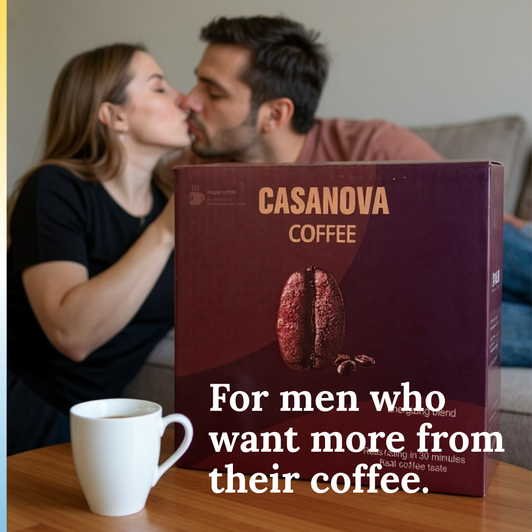 Casanova Coffee™ – Male Sexual Stimulant Blend (10-pack)