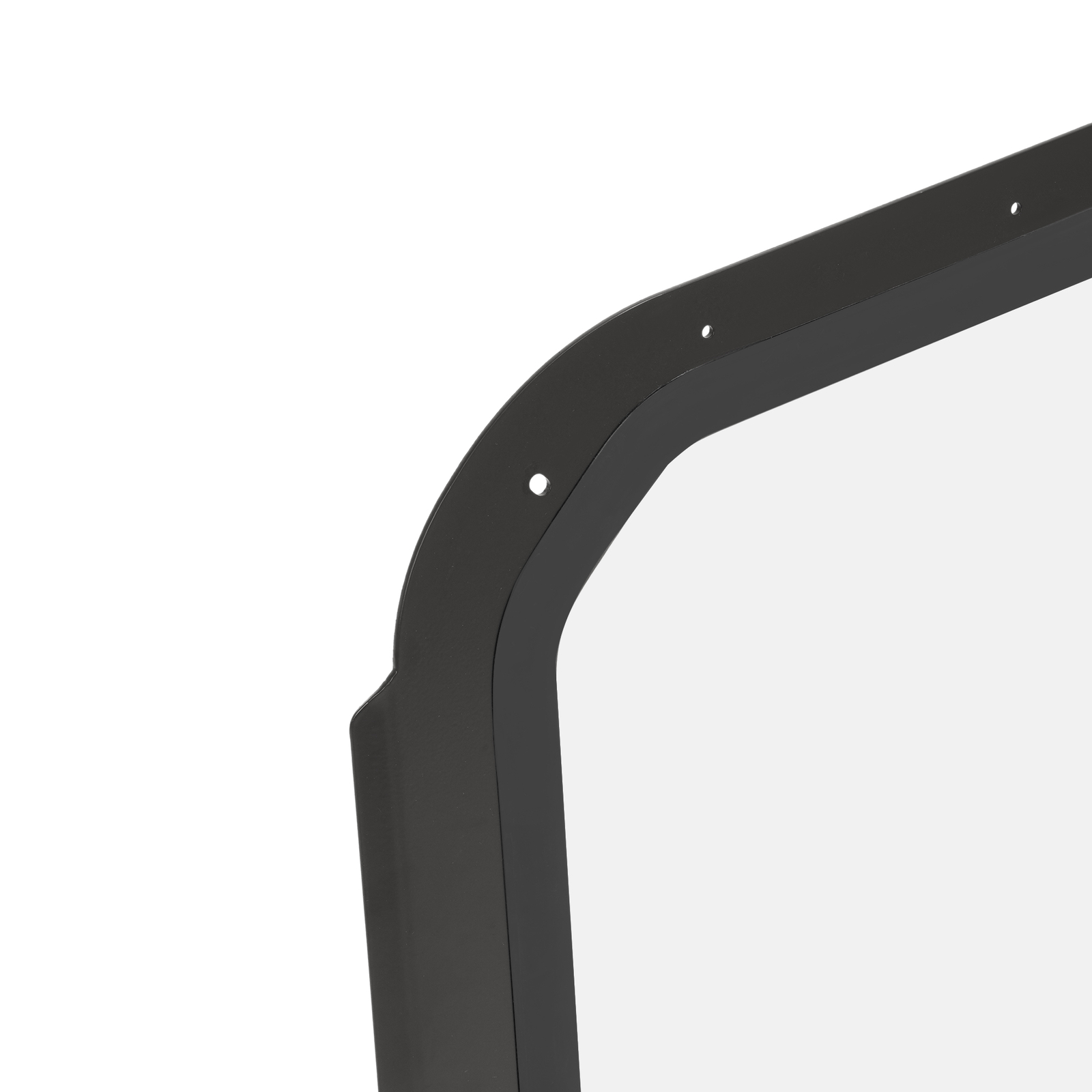 Clear Full Glass Windshield W/ Wiper Black For Polaris RZR 570 800 XP 900 08-14