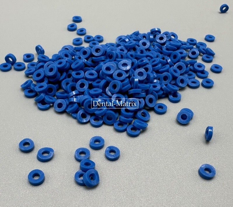 1000pcs Dental Ortho Non-latex Separators Spacers Elastic Elastic Ties Gap Bands