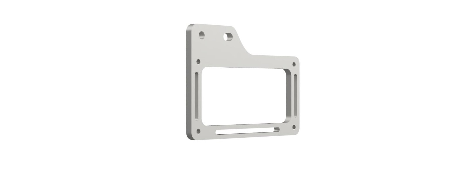 License Plate Mount/Bracket – Fits Yamaha YFZ450R, Raptor, Honda TRX450