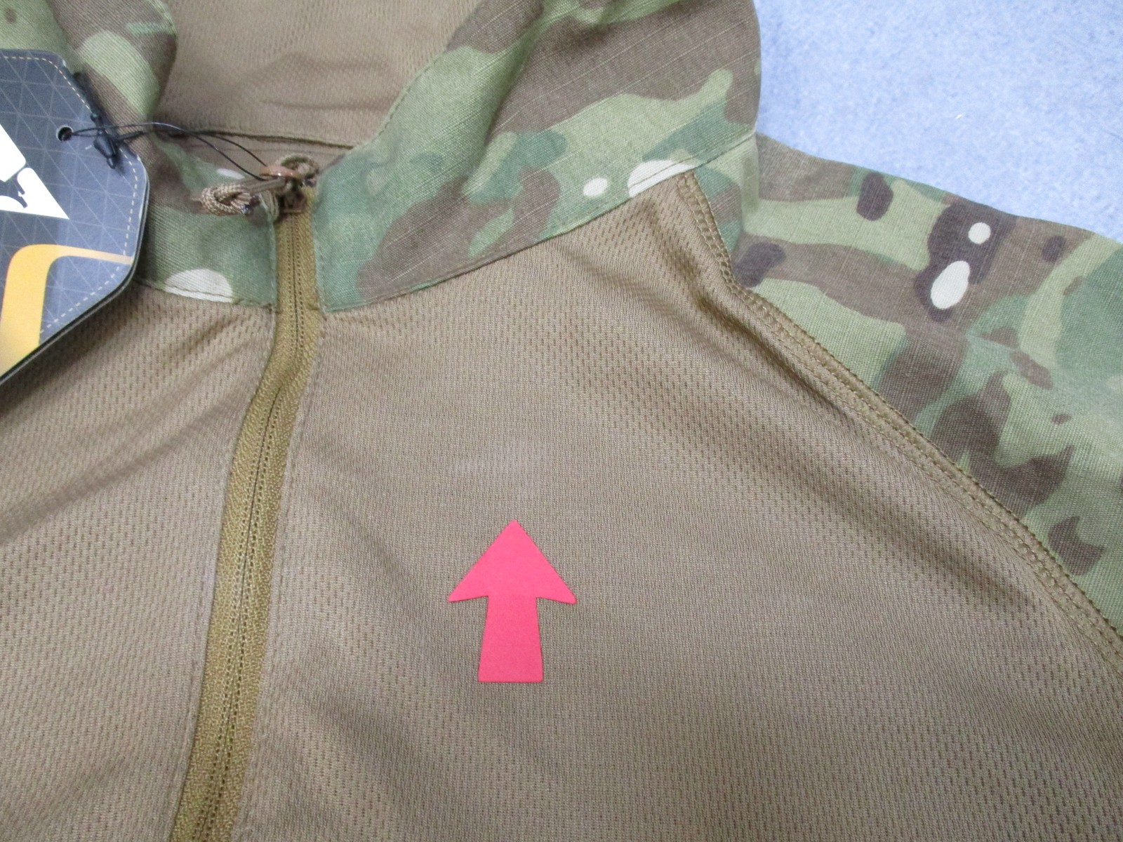 Condor Combat Shirt Multicam XL Long Sleeve 1/4 Zip Tactical Uniform Top