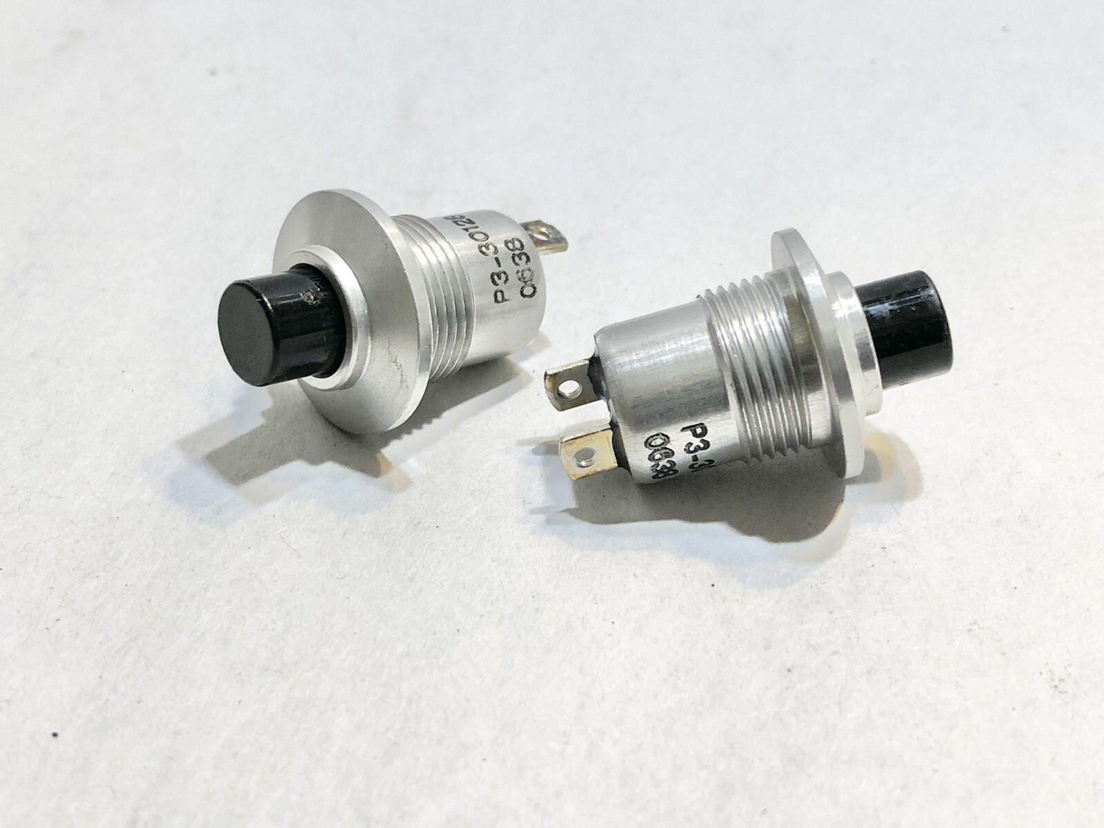 (qty=2) P3-30128 pushbutton switches