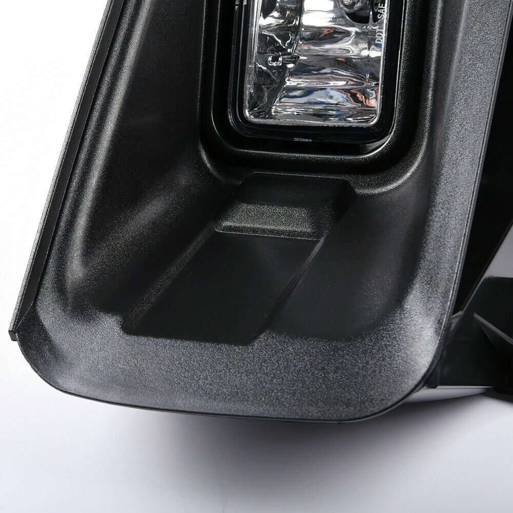 Fit For 2015-2017 Ford F-150 Clear Lens Front Bumper Fog Light Driving Lamps