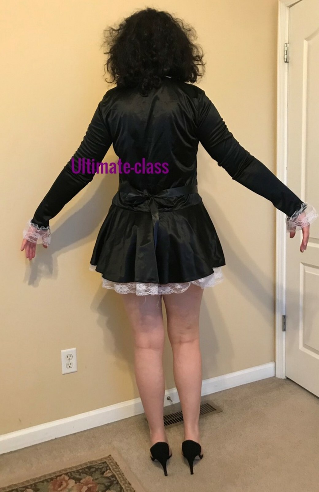 Elegant French Maid Costume size M L XL 2XL 3XL Fast U.S. Shipping Plus Size