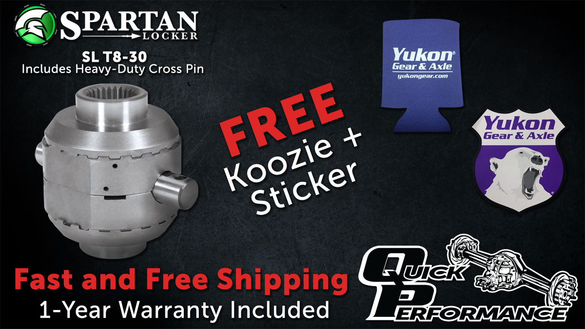 Toyota 8" Spartan Locker - 30 Spline - SL T8-30 - w/ Koozie - Posi Axle - NEW