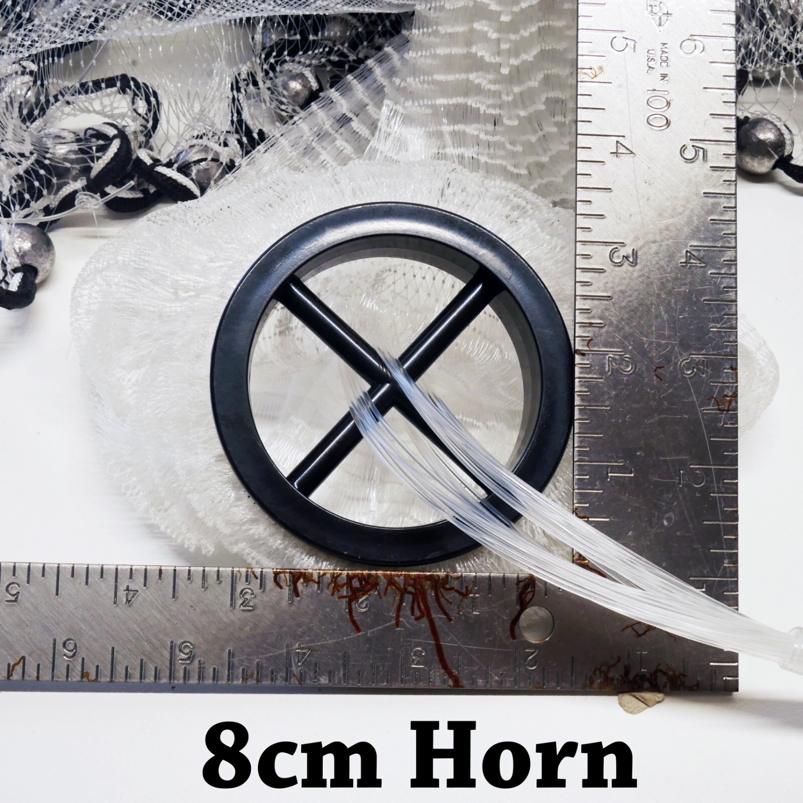 1/4" Mesh Cast Nets. Custom Built For The Florida Keys. Pilchards-Whitebait Net.