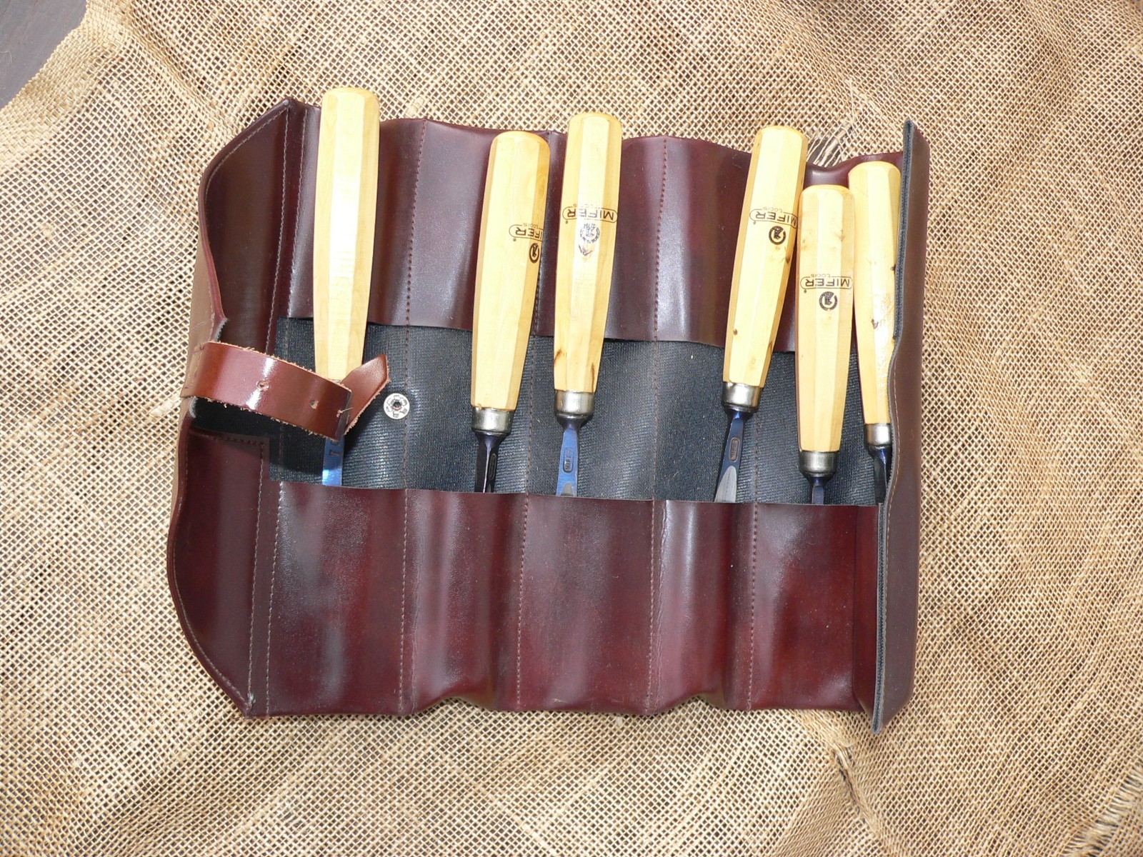 MIFER Carving Chisels Set of 6 Woodworking Tools, Spain