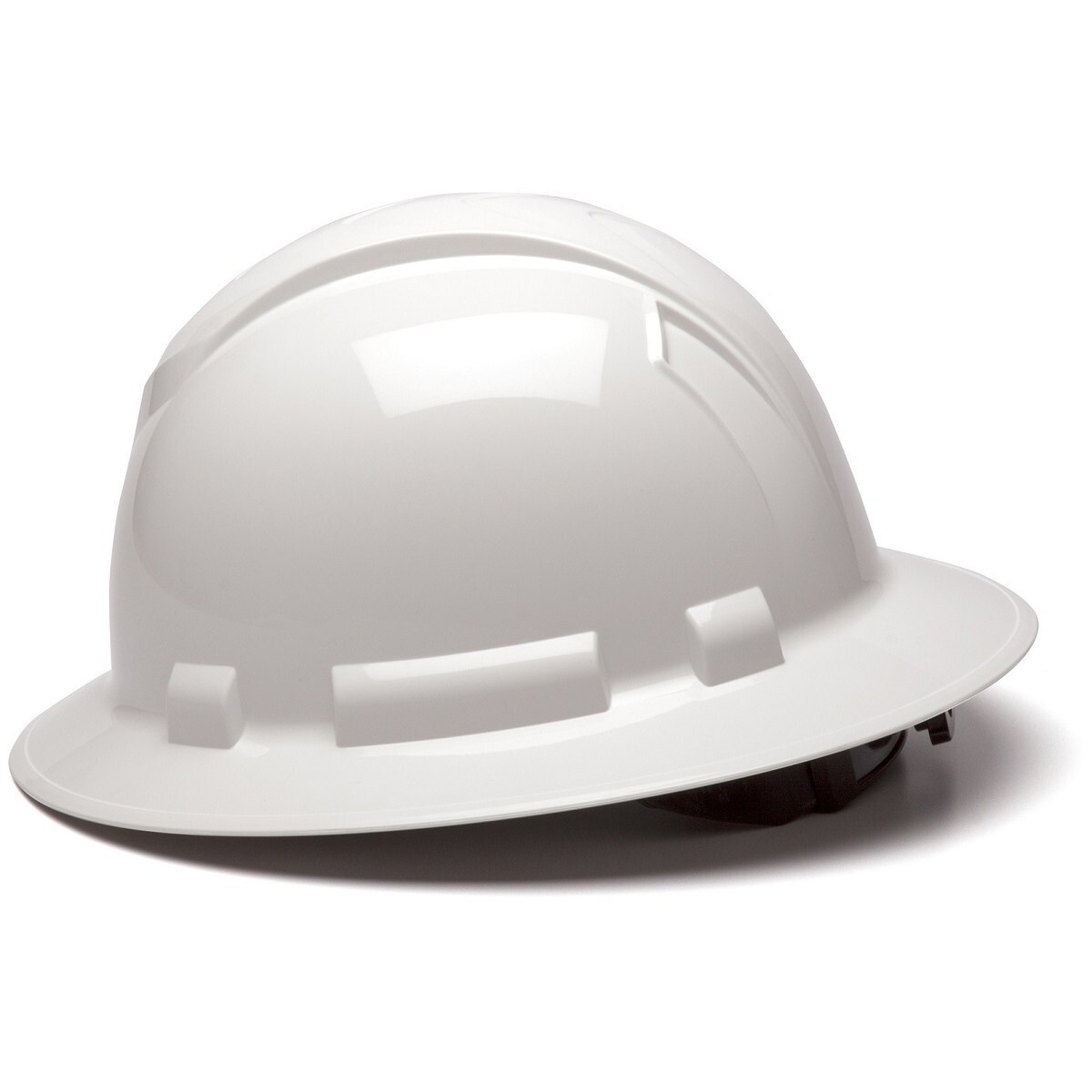Full Brim ANSI OSHA Construction Protective Safety Hard Hat Ratchet Suspension