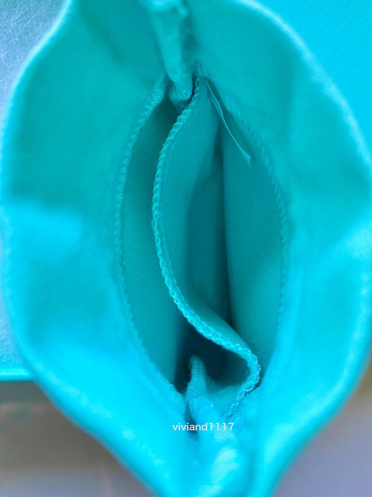 Tiffany & Co Empty 3.75" x 3" x 1.5" Blue Gift Box/Travel Pouch 2pc set