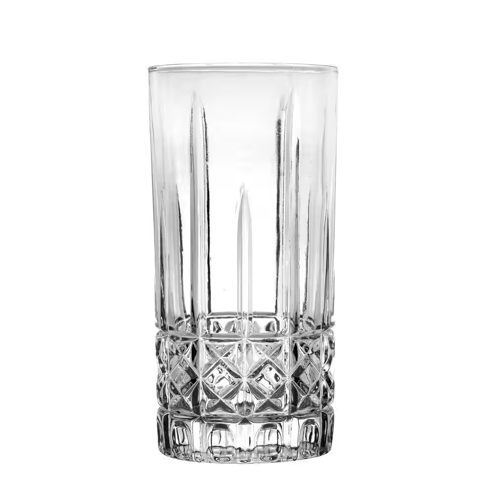 12 Oz. Textured Highball Drinking Glass (Set of 6)
