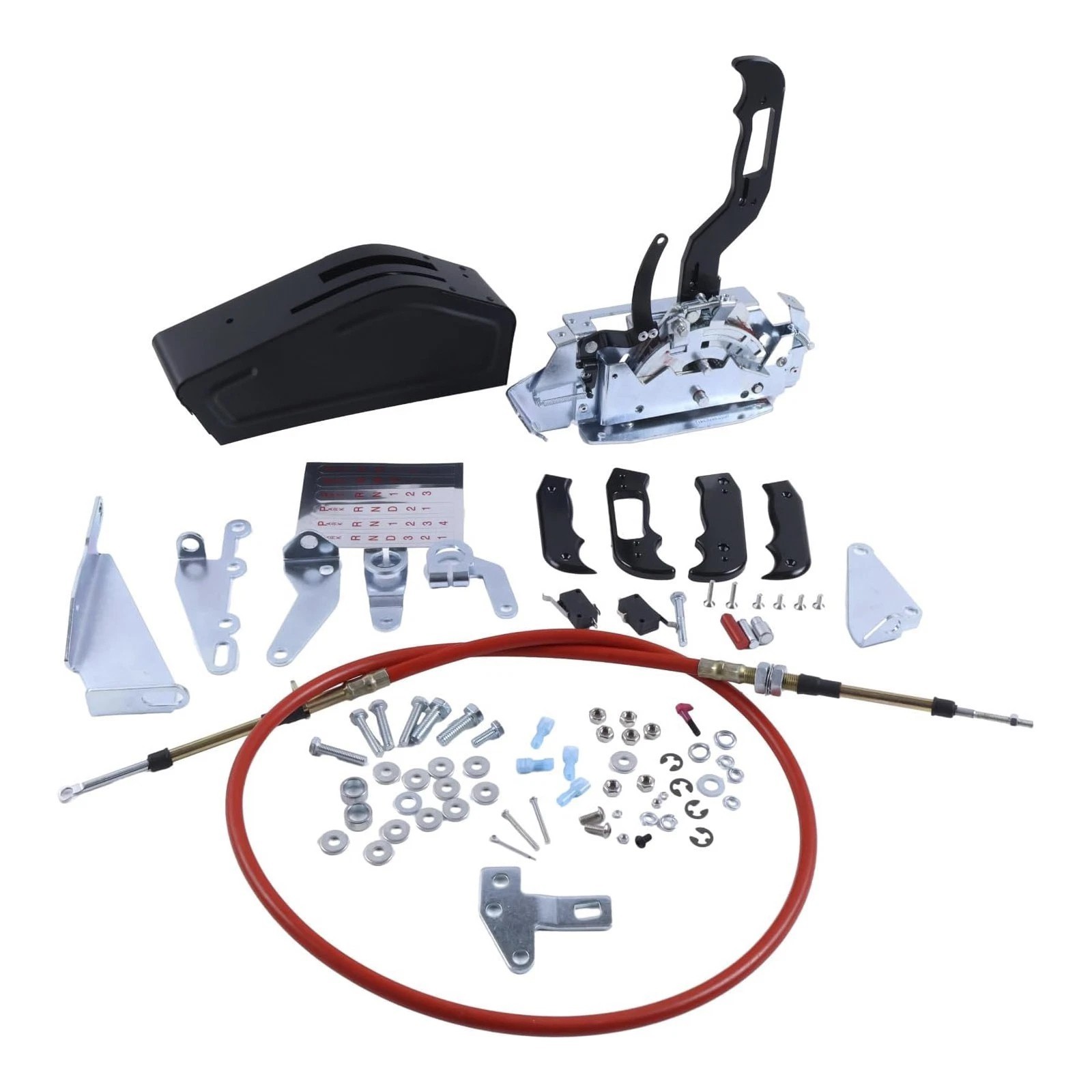 For B&M 81120 Shifter For GM Ford Chrysler Models Stealth Pro Ratchet Universal