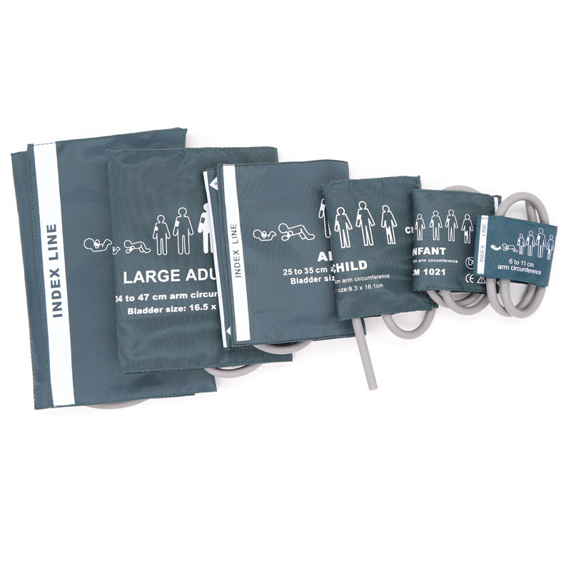 New NIBP CUFFS for CONTEC Patient Monitor/Blood Pressure Monitor 12 Sizes