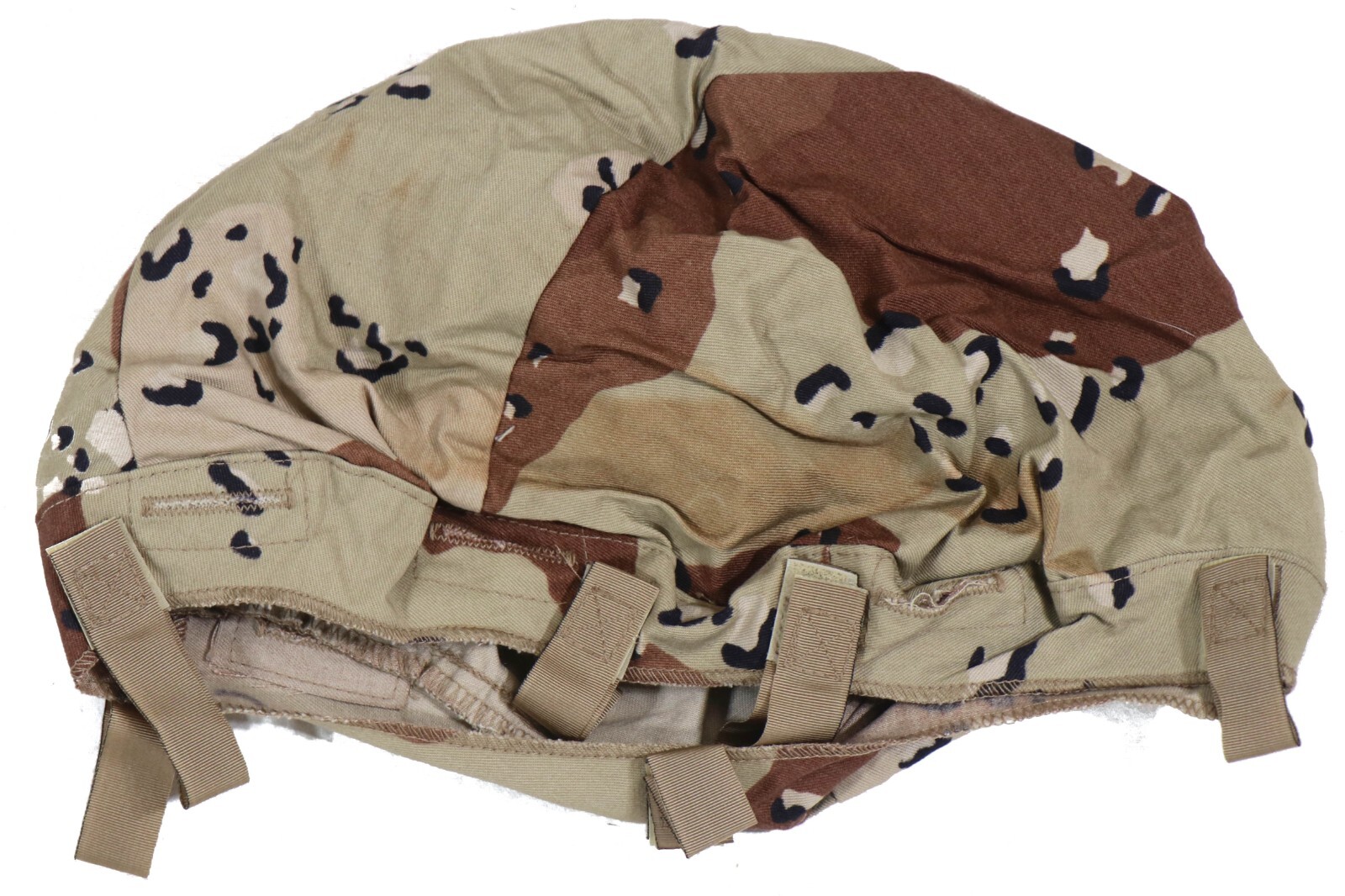 Medium / Large US PASGT Chocolate Chip Desert Storm Gulf War Helmet Cover Only