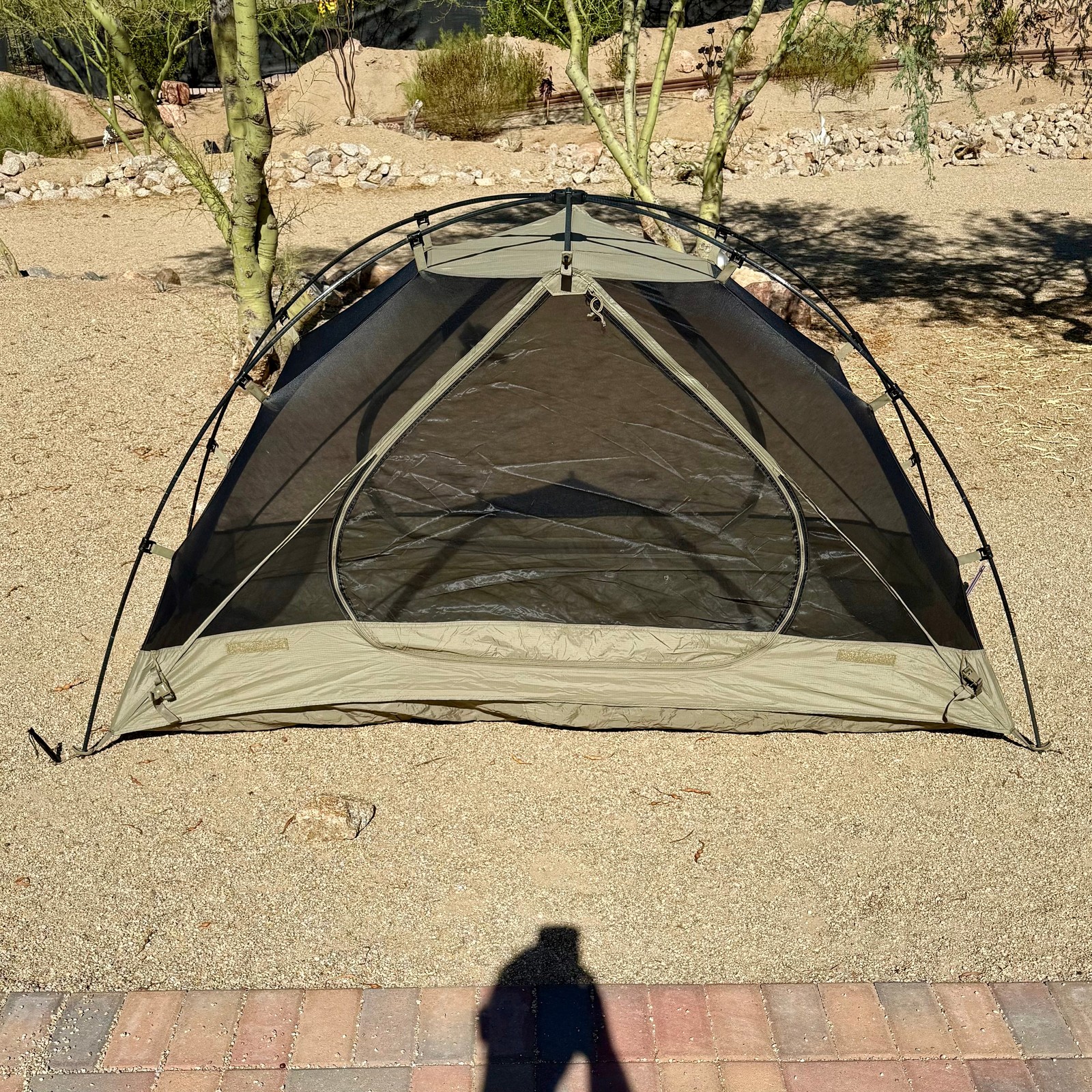 LiteFighter Combat Tent - US Army Issued One Person OCP Multicam - Lightweight