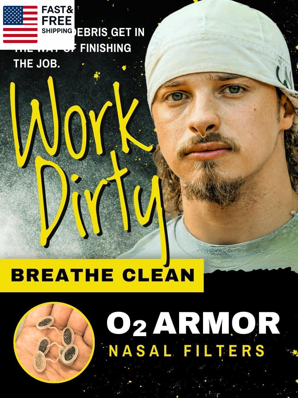 Nose Filters for Welders & Allergies - Nose Filter for Dust - Nasal Filters for