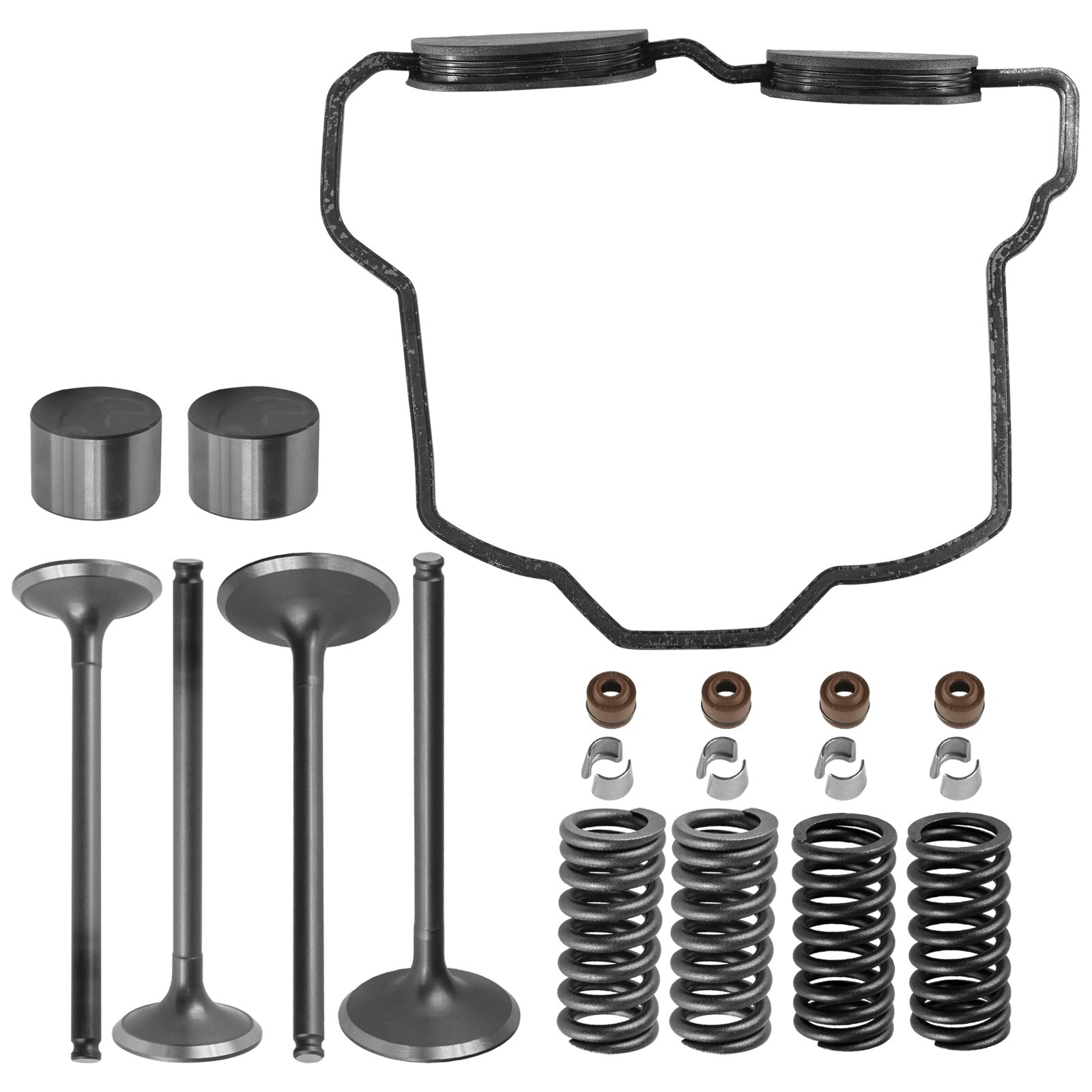 Cylinder Head Intake Exhaust Valve Gasket Kit Fits Honda CRF250R 2004-2006