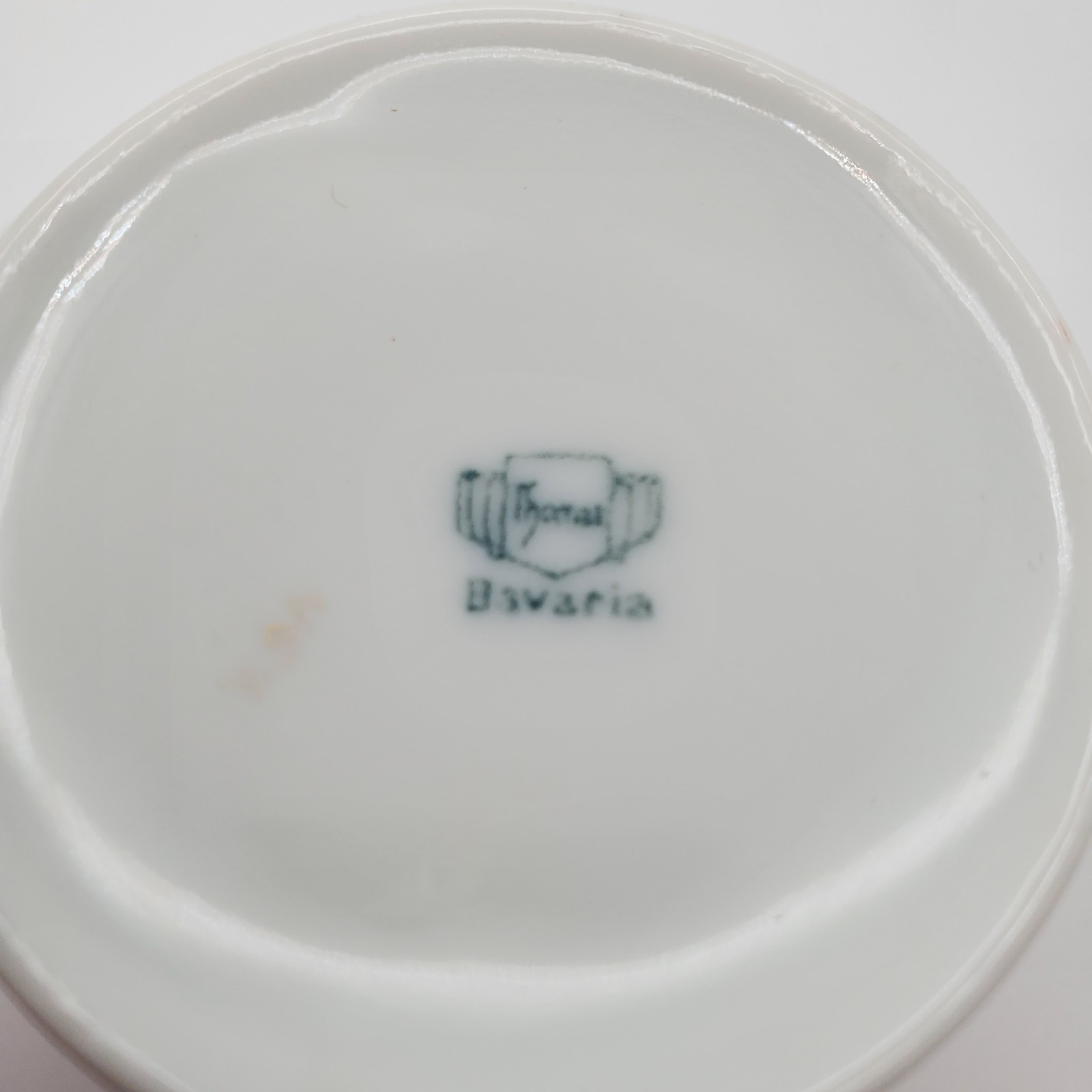 WWI Imperial German Loewen Leuven 1914-16 Belgium Porcelain Cup Schirnding AG