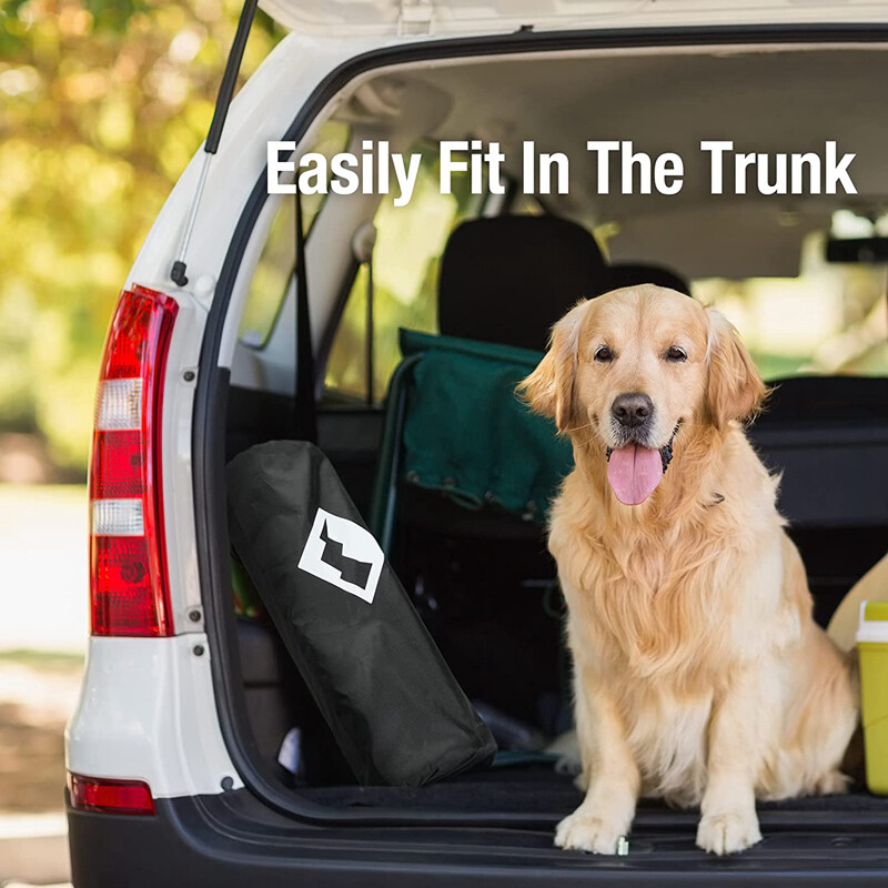 VILLEY Ultralight Camping Side Table Folding Beach Table 16''/19''/24'' with Bag