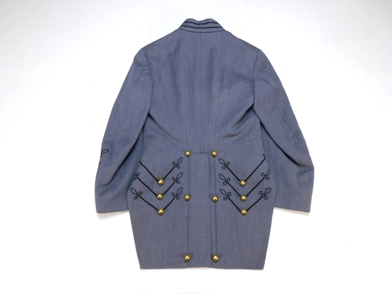 US Military West Point Cadet Dress Jacket 39 Parade Blue Tail Coat Wool Uniform