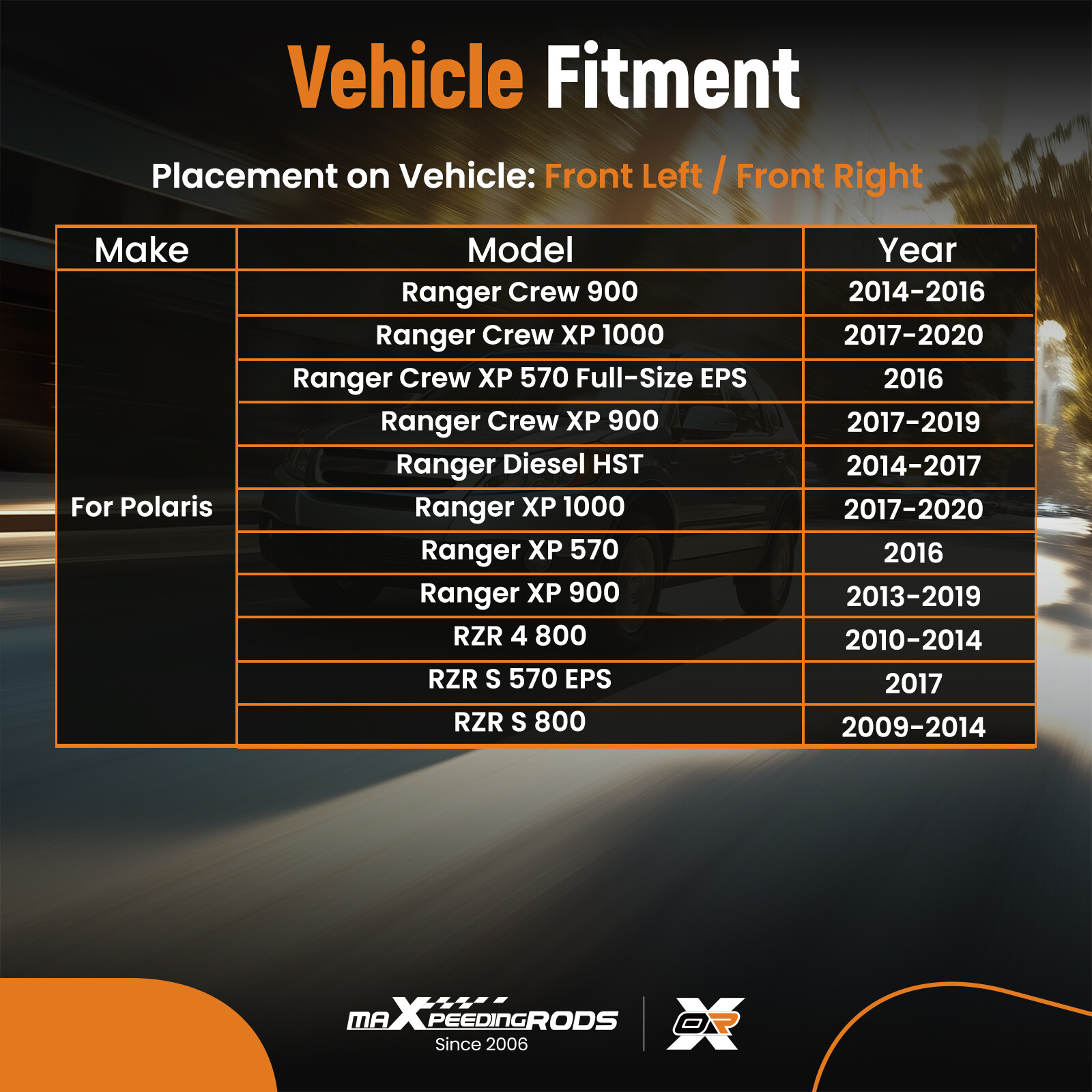 Front Right / Left Complete CV Joint Axle for Polaris 1332637 1334175