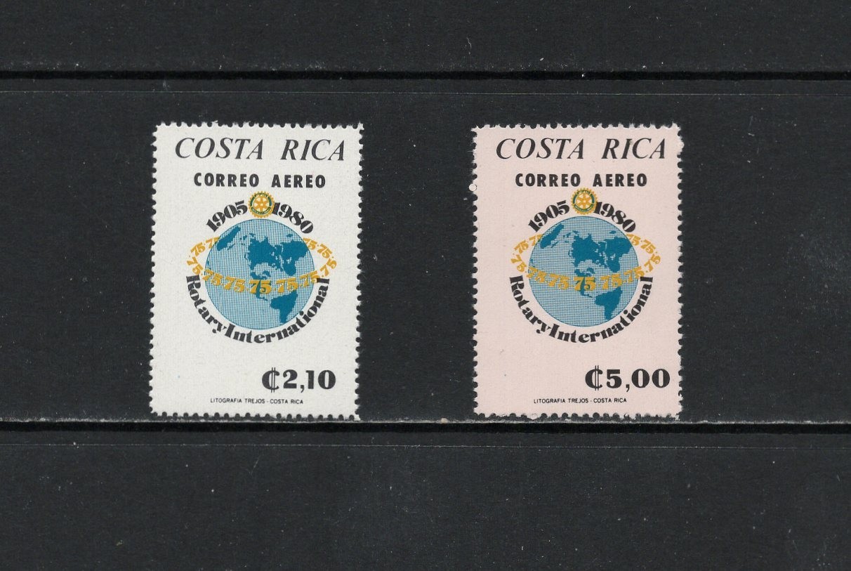 S7584   Costa Rica  1980  Rotary   2v.   MNH
