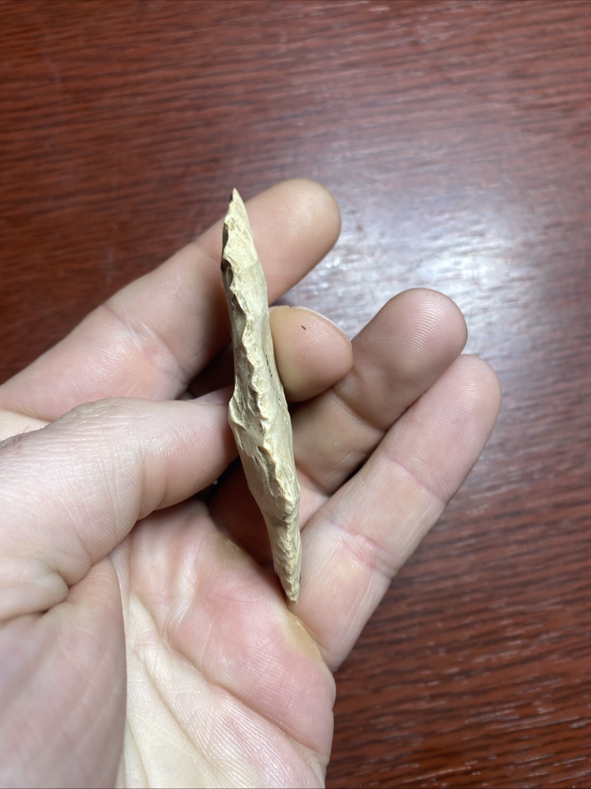 MLC s8275 2 7/8 Adena Stemmed Arrowhead Illinois Artifact