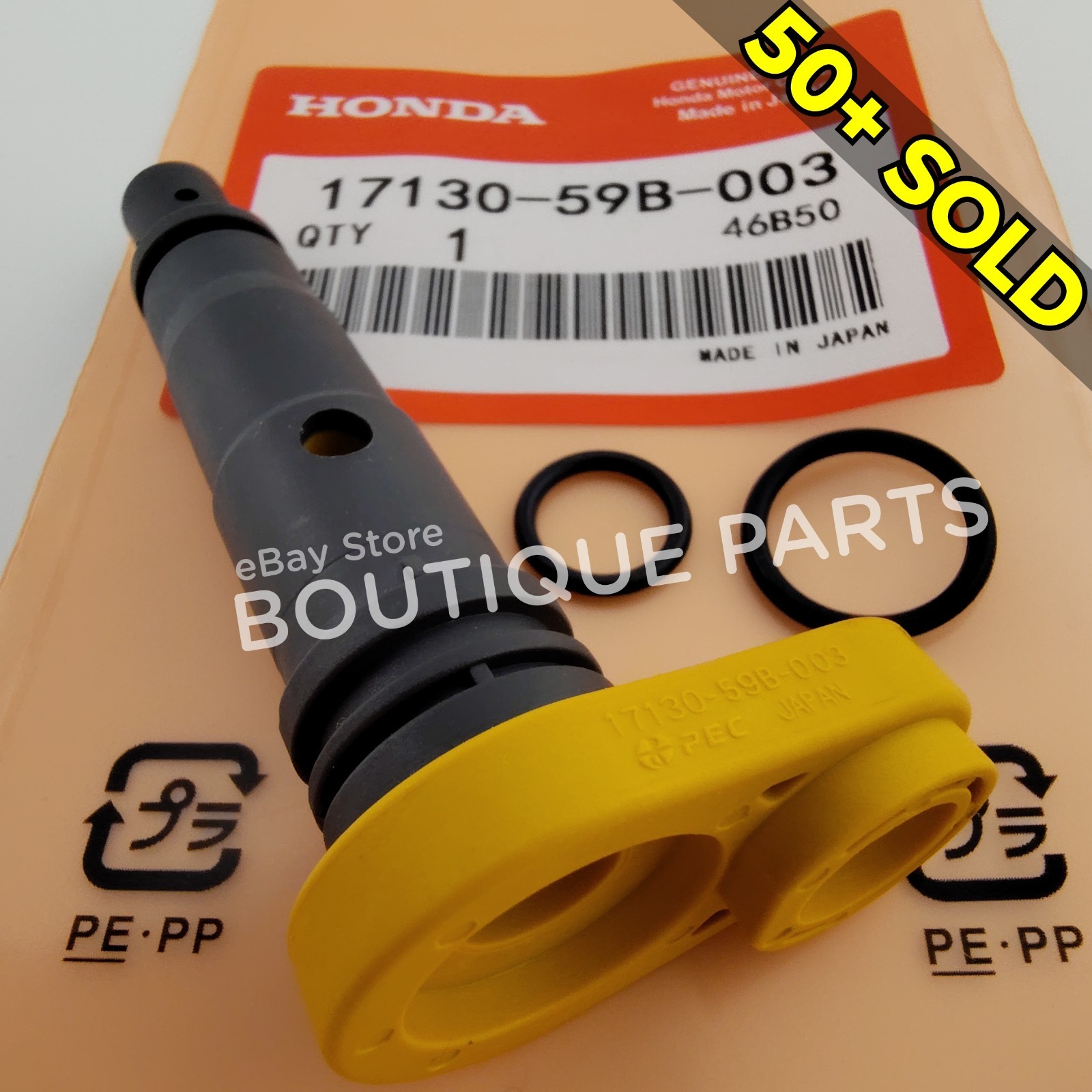 OEM Genuine for Honda PCV Valve Seals 17130-59B-003 Accord Civic CR-V 1.5L Turbo