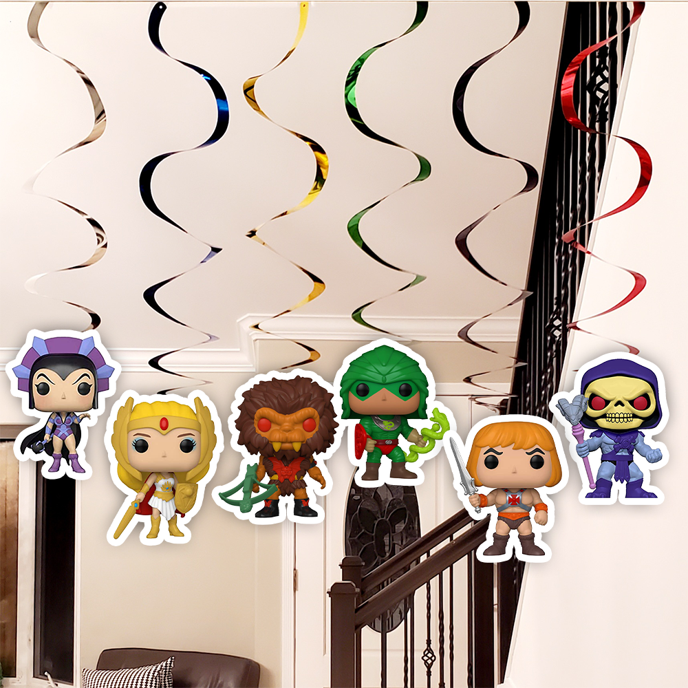 Heman she ra masters plate birthday party supplies favor centerpiece decoration