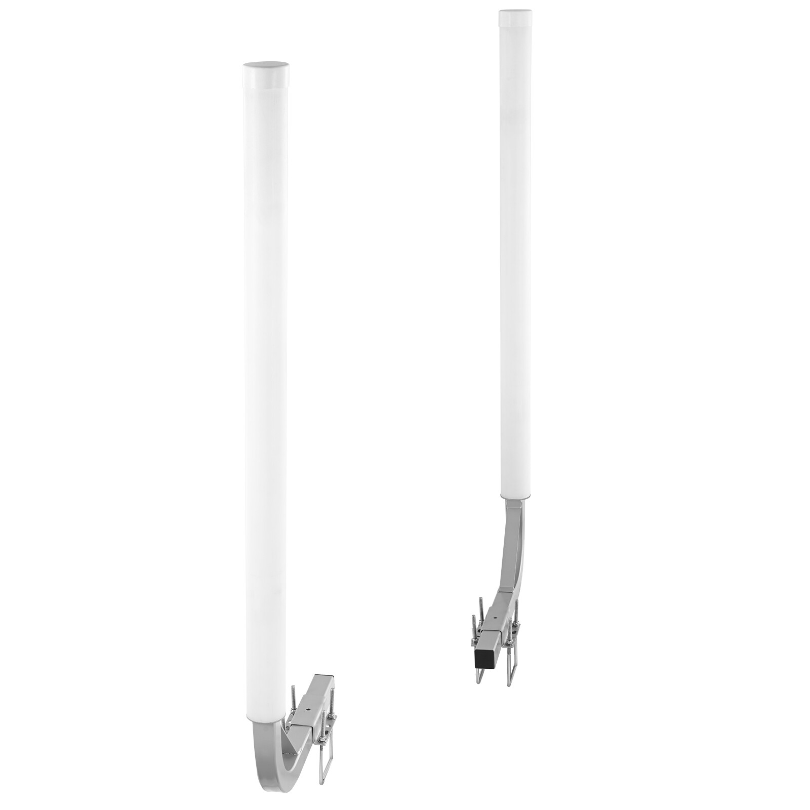 VEVOR Boat Trailer Guide 48” Galvanized Guide on Poles Kit w/Stiffener&PVC Tubes