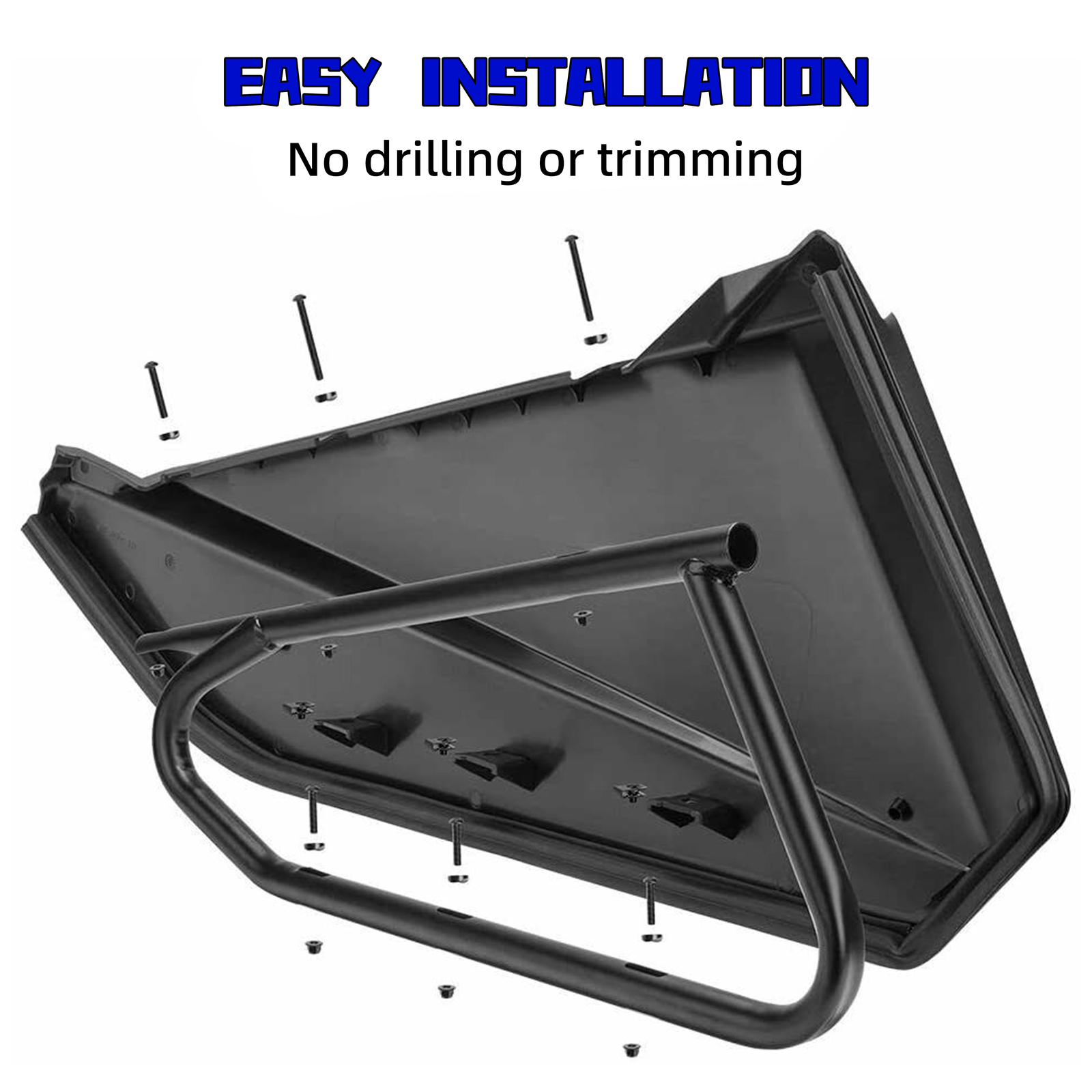 Front & Rear Lower Door Panels Inserts Kit For 2017-2024 Can Am Maverick X3 Max